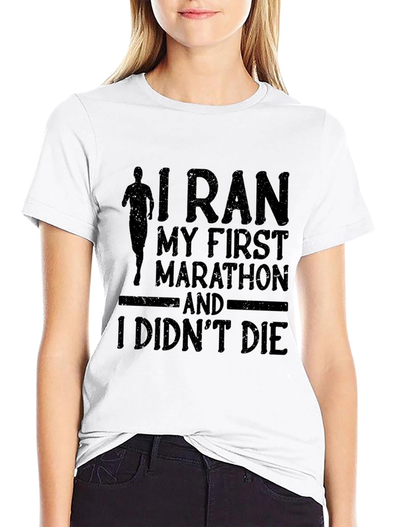 I Ran My First Marathon T-Shirt