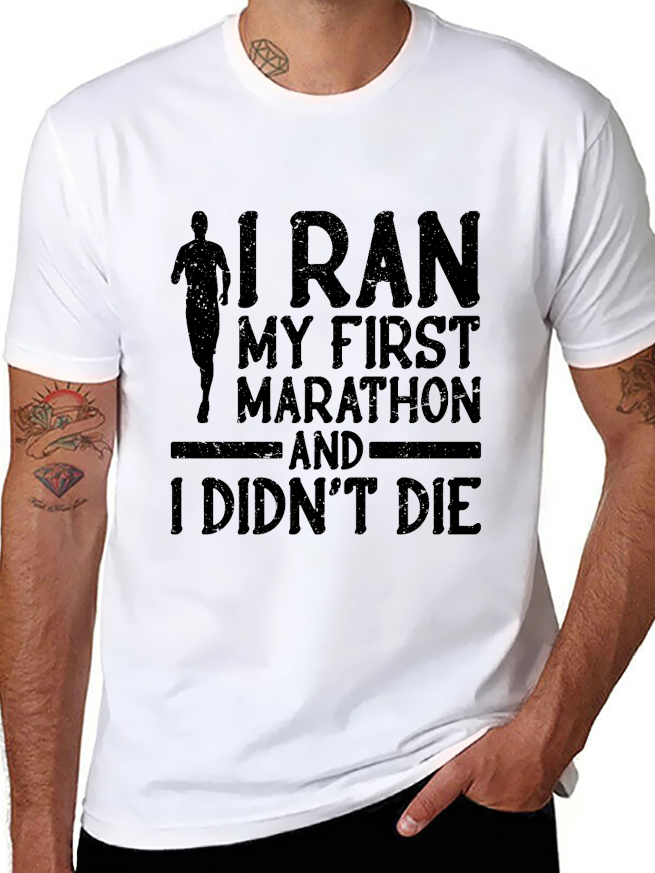 I Ran My First Marathon T-Shirt