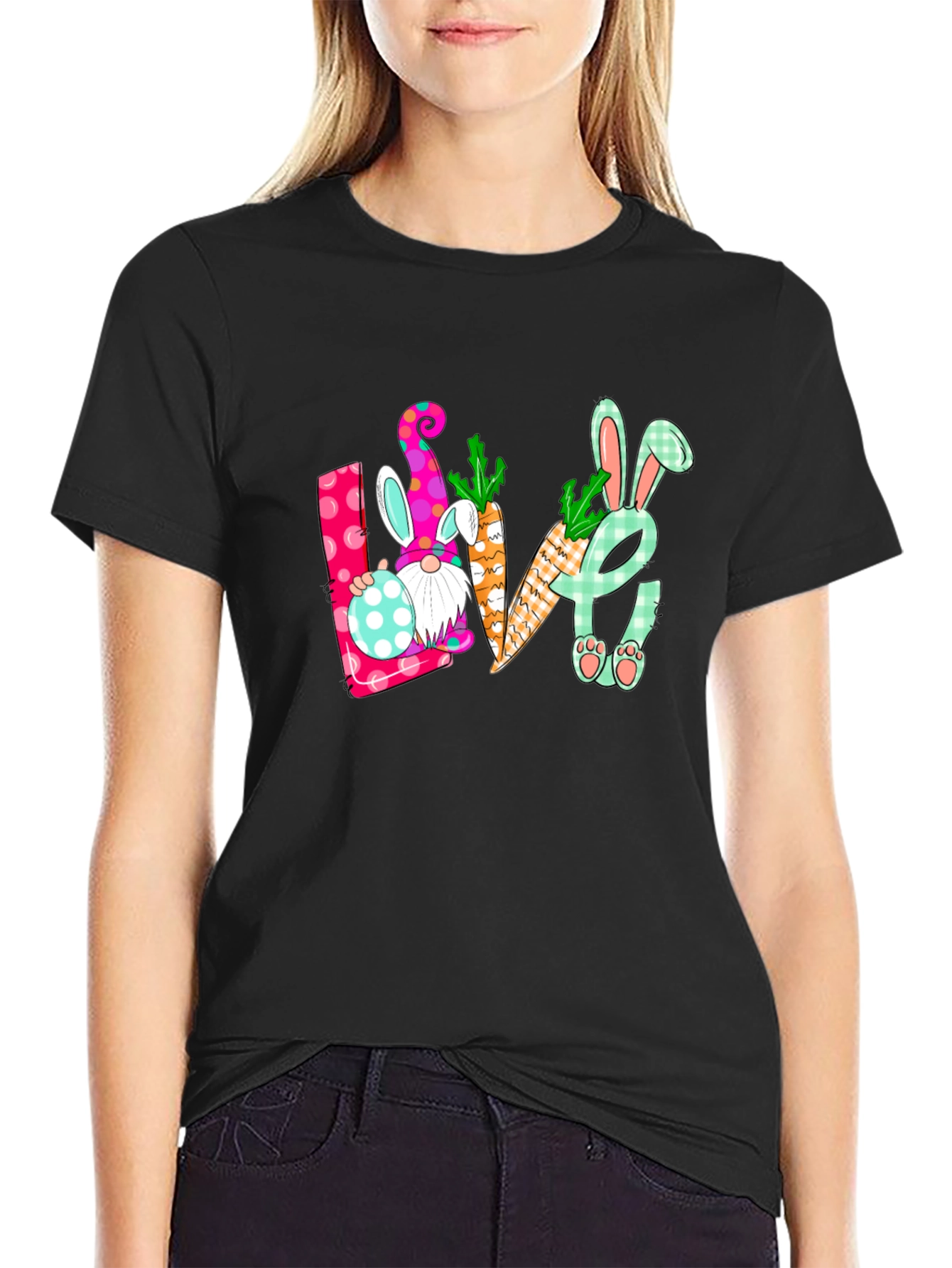 Easter Gnome Love T-Shirt