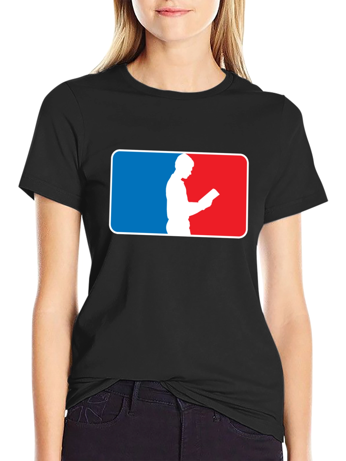 Book Lover T-Shirt - Black Novelty Tee