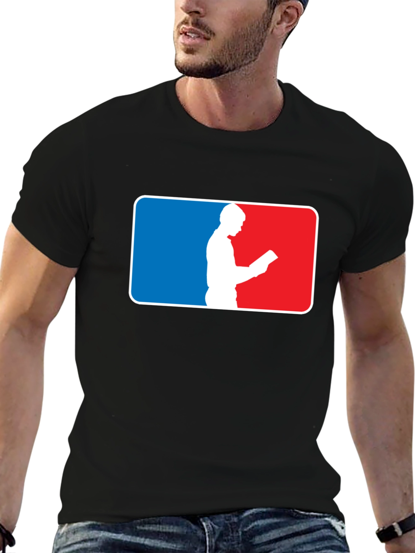Book Lover T-Shirt - Black Novelty Tee
