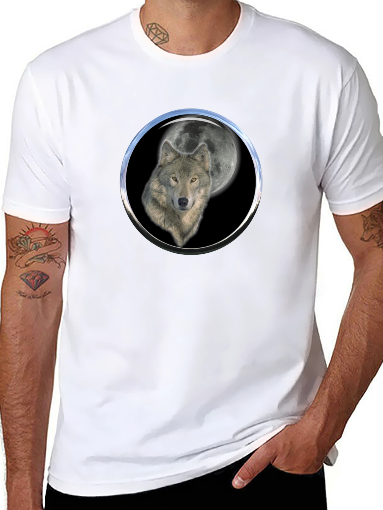Wolf Moon Graphic Tee
