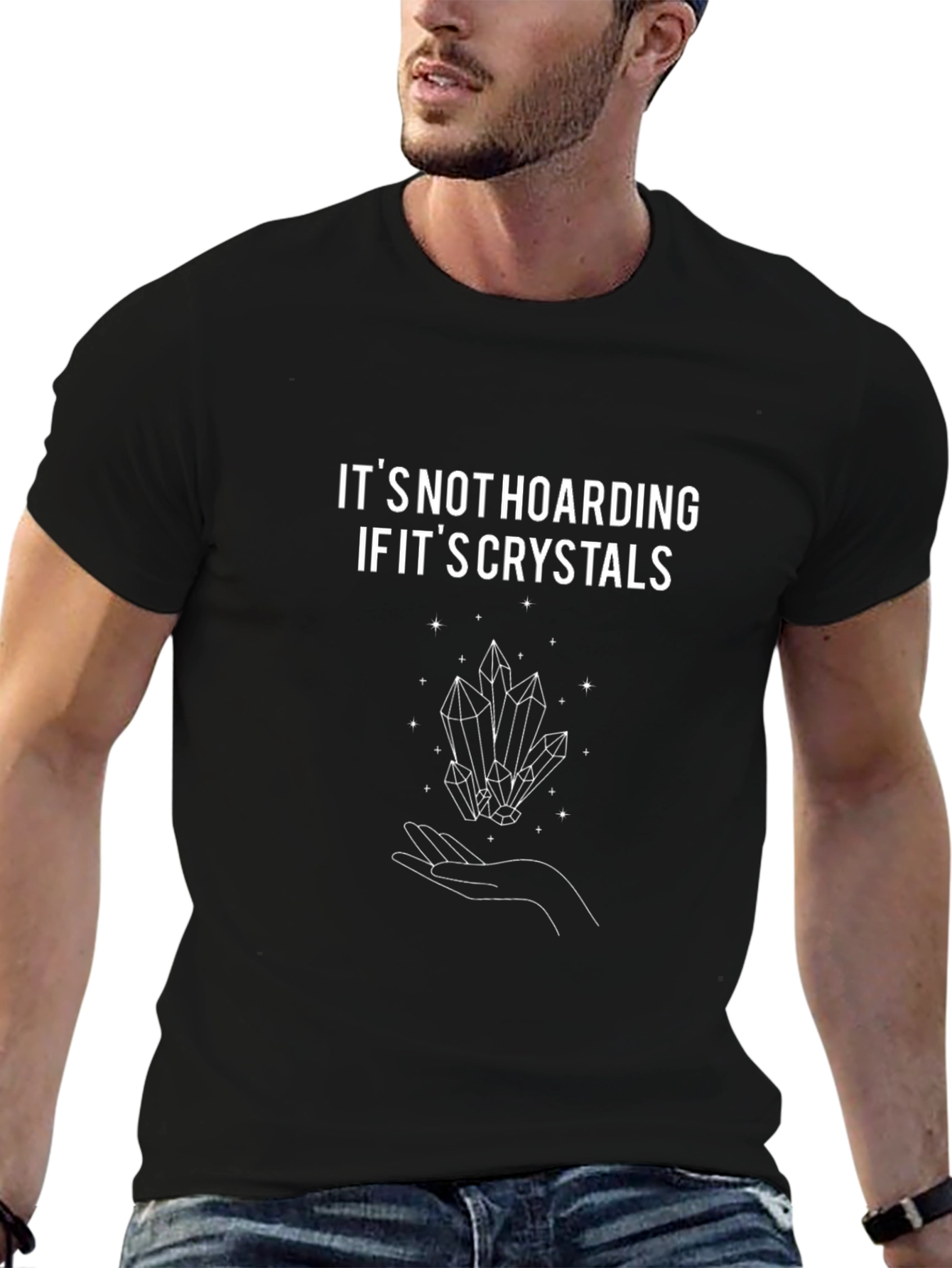 Crystal Lovers T-Shirt: Its Not Hoarding!