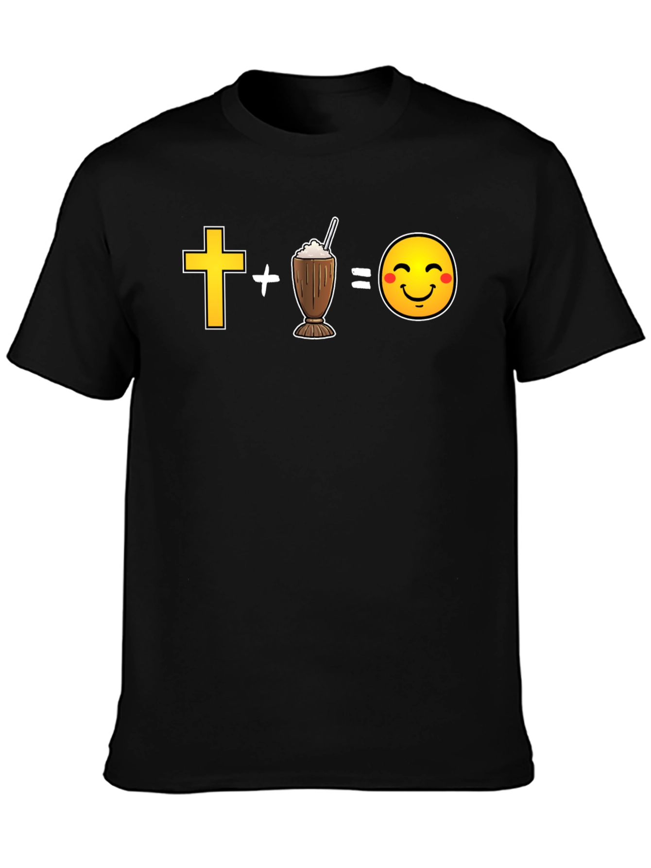 Cross Plus Shake Equals Happy T-Shirt