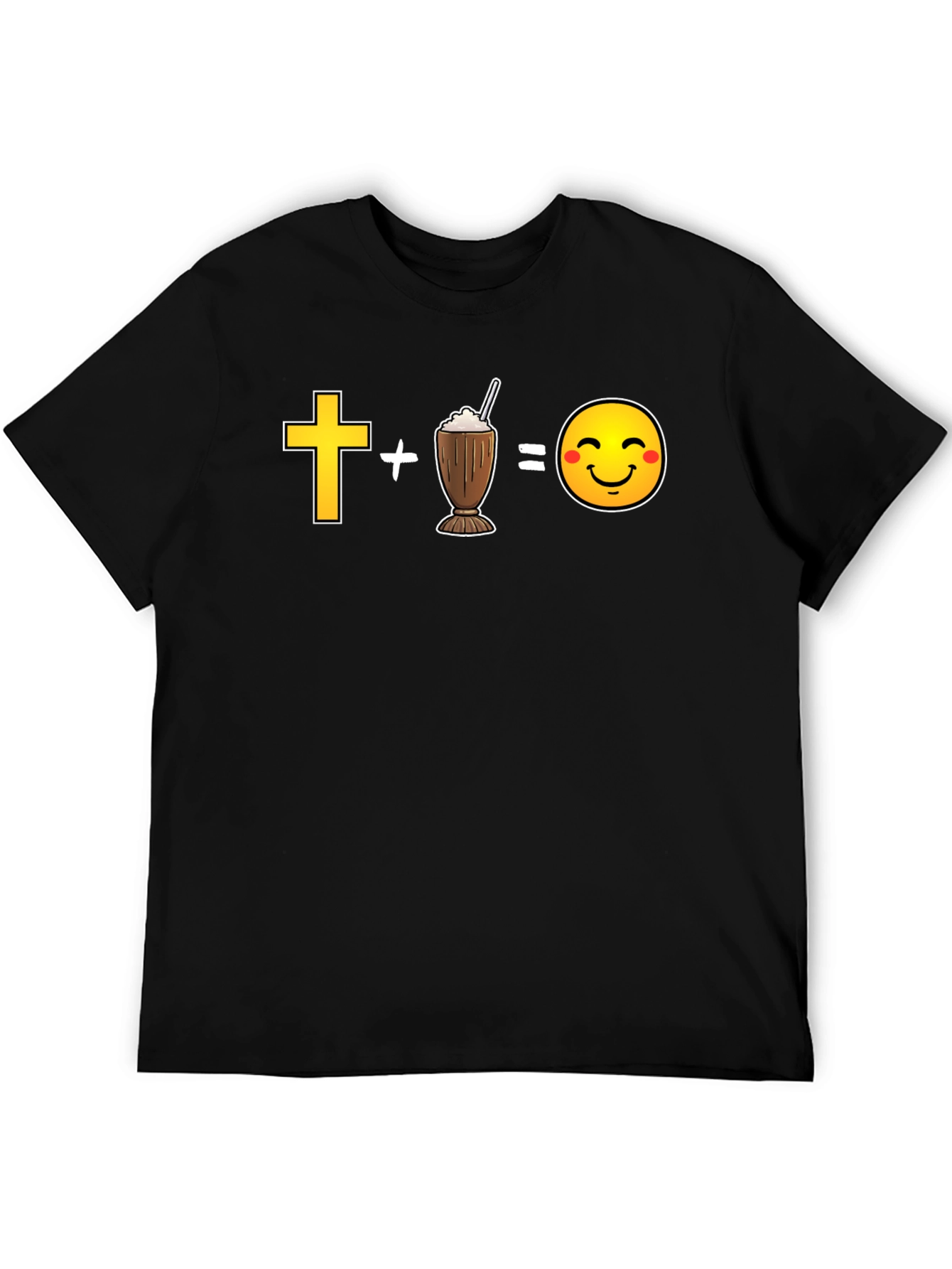 Cross Plus Shake Equals Happy T-Shirt