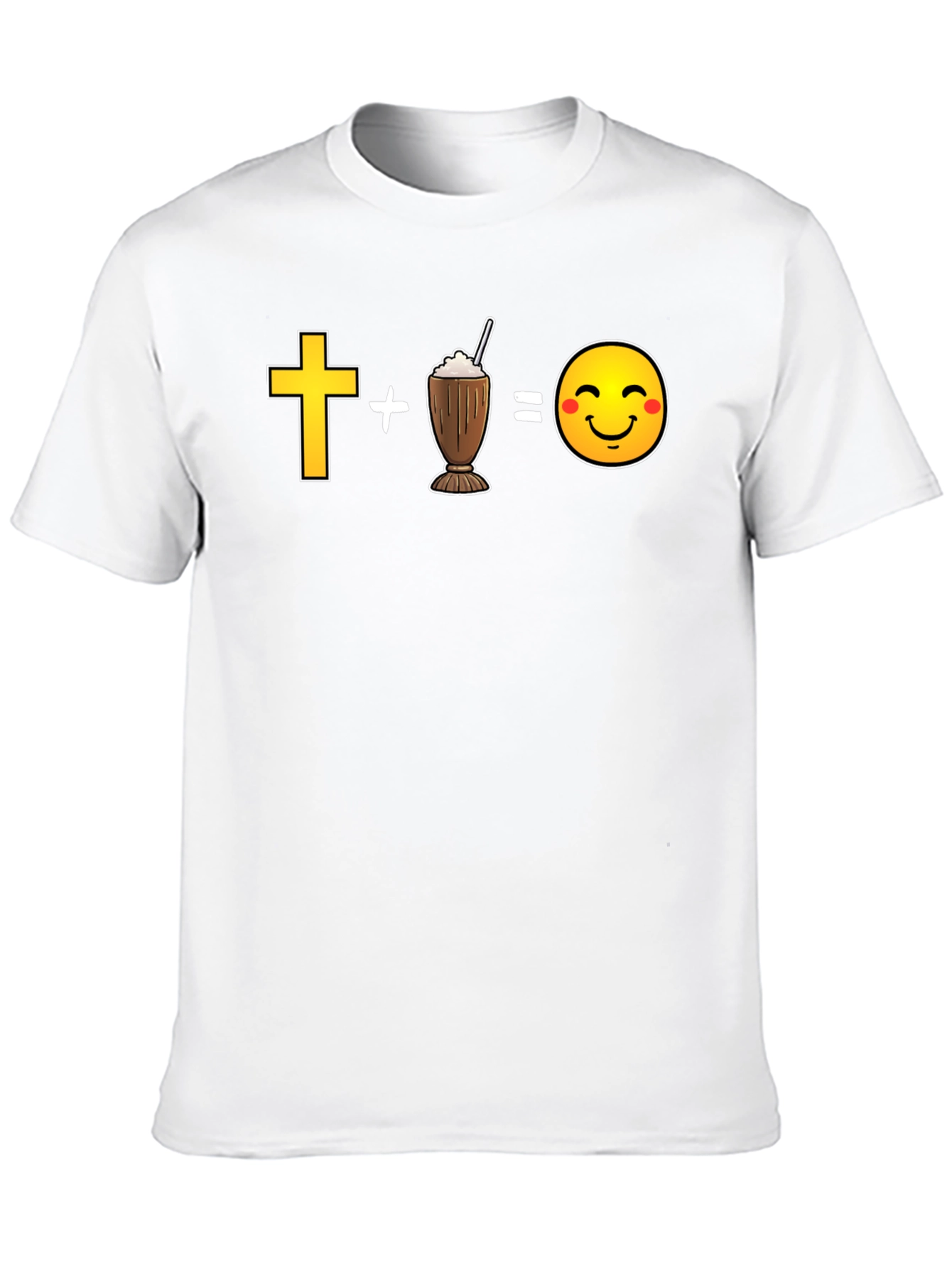 Cross Plus Shake Equals Happy T-Shirt