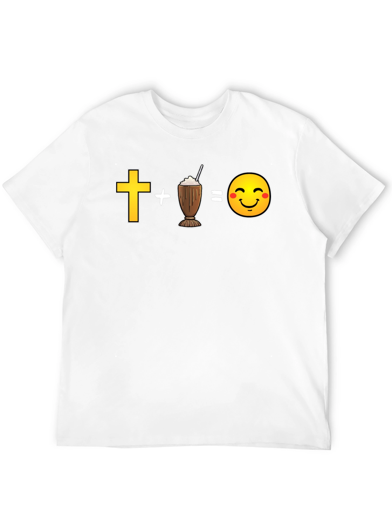 Cross Plus Shake Equals Happy T-Shirt