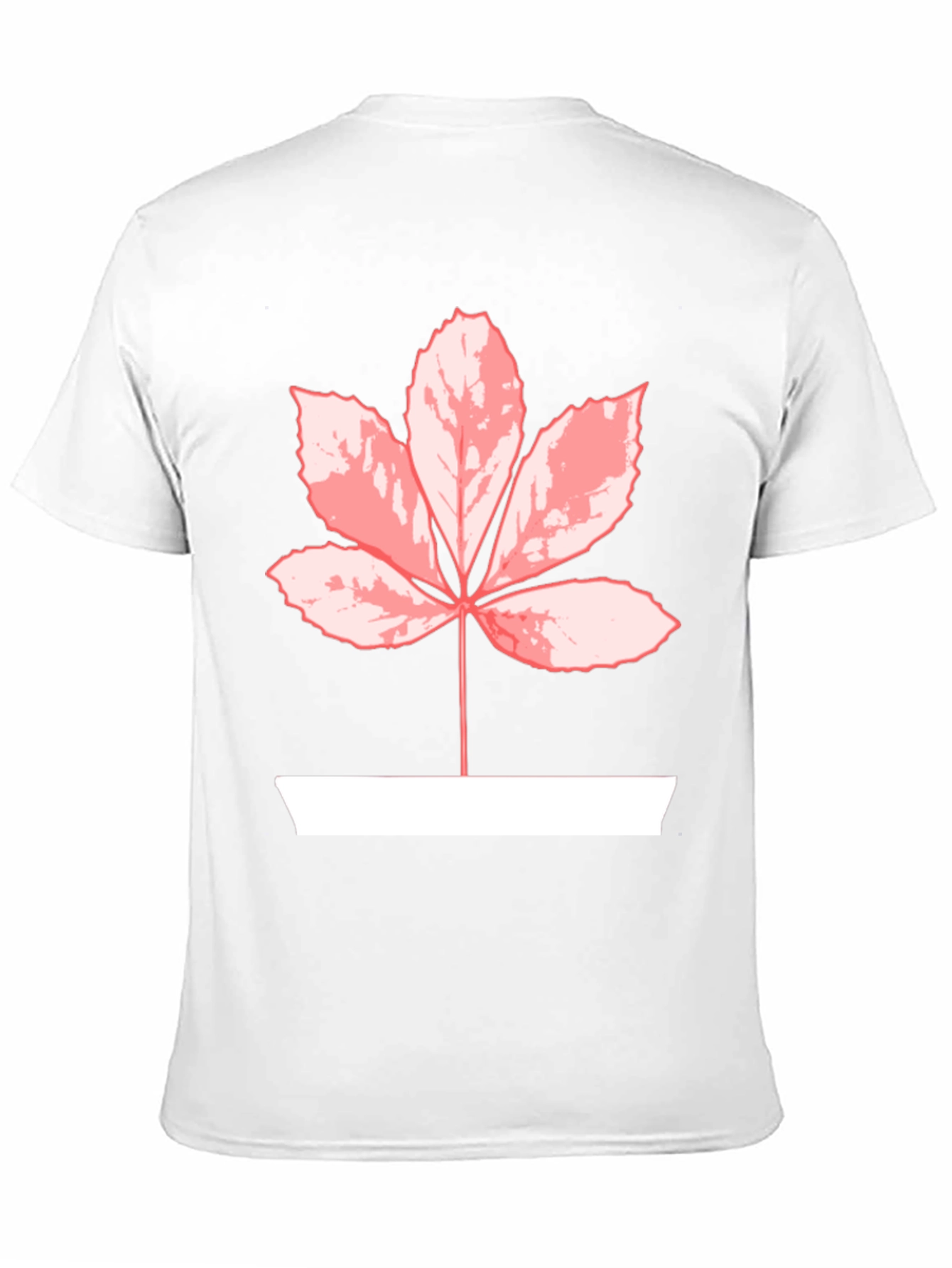 Leaf Graphic Tee - Black Casual Shirt