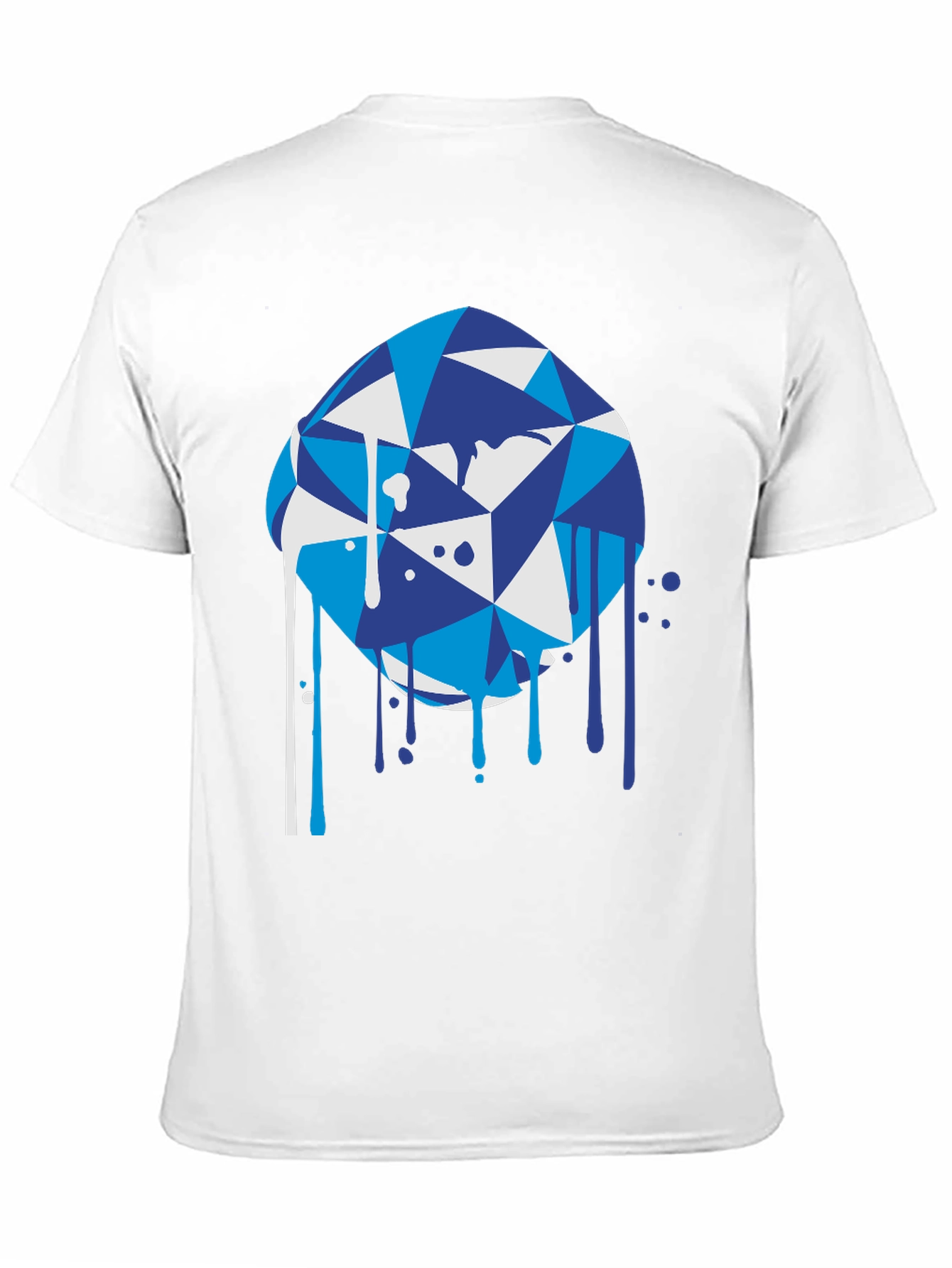 Abstract Geometric Diamond Graphic Tee