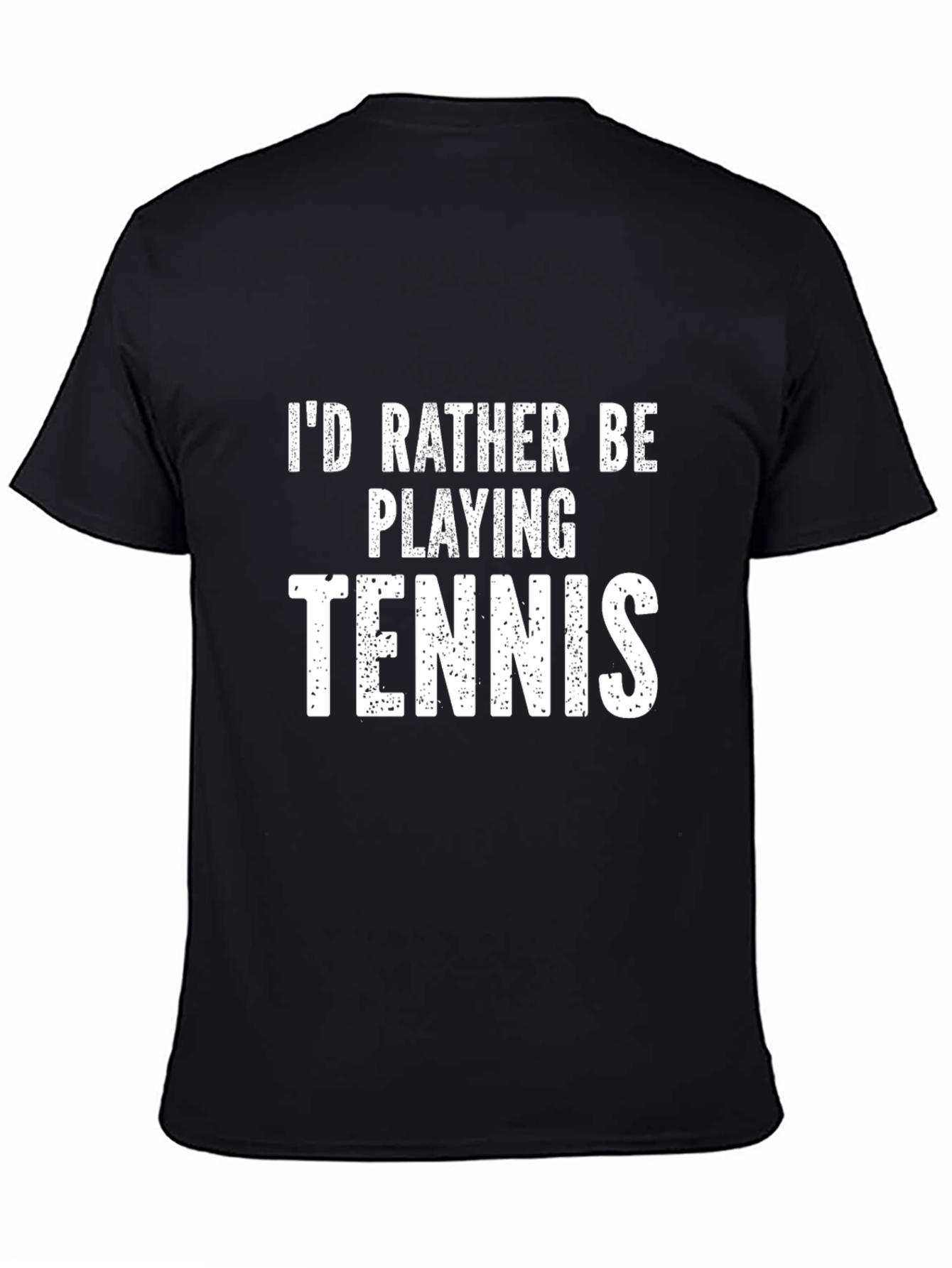 Id Rather Be Playing Tennis Graphic Tee