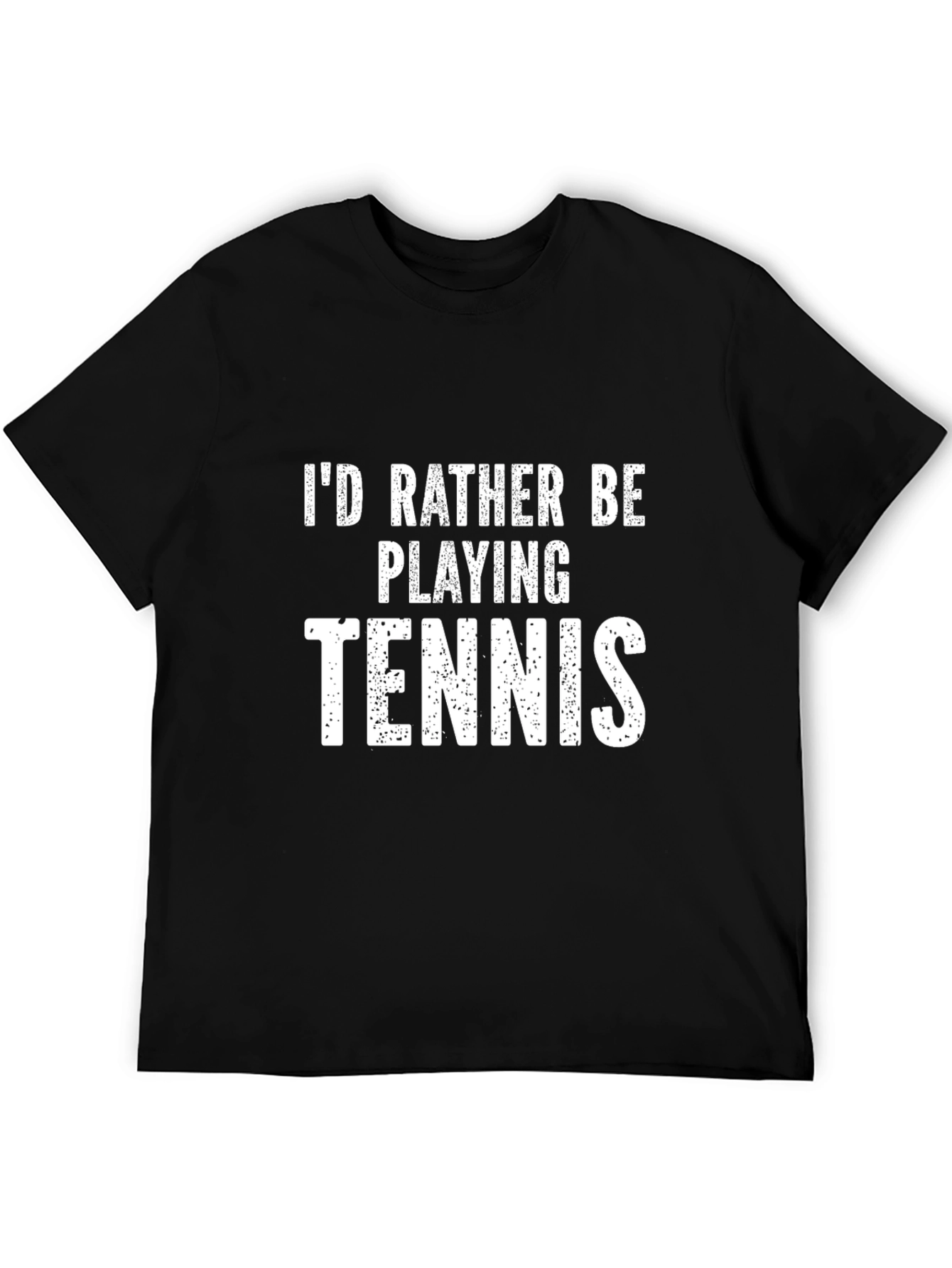 Id Rather Be Playing Tennis Graphic Tee