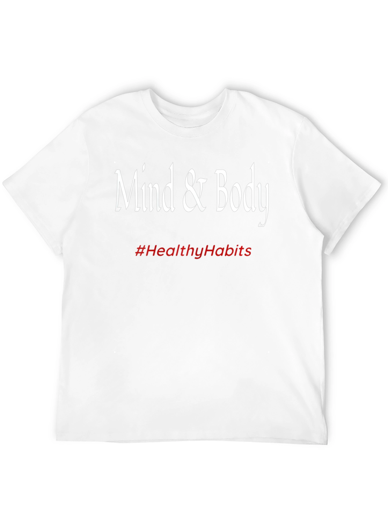 Mind & Body Tee - Healthy Habits Black T-Shirt