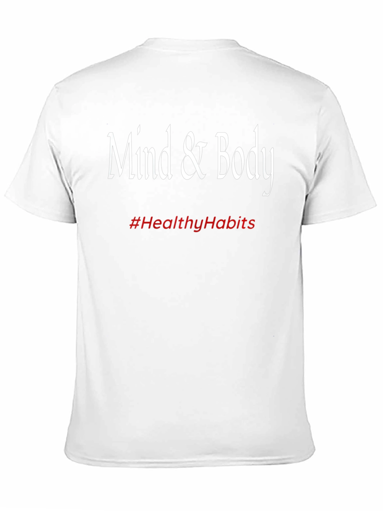 Mind & Body Tee - Healthy Habits Black T-Shirt