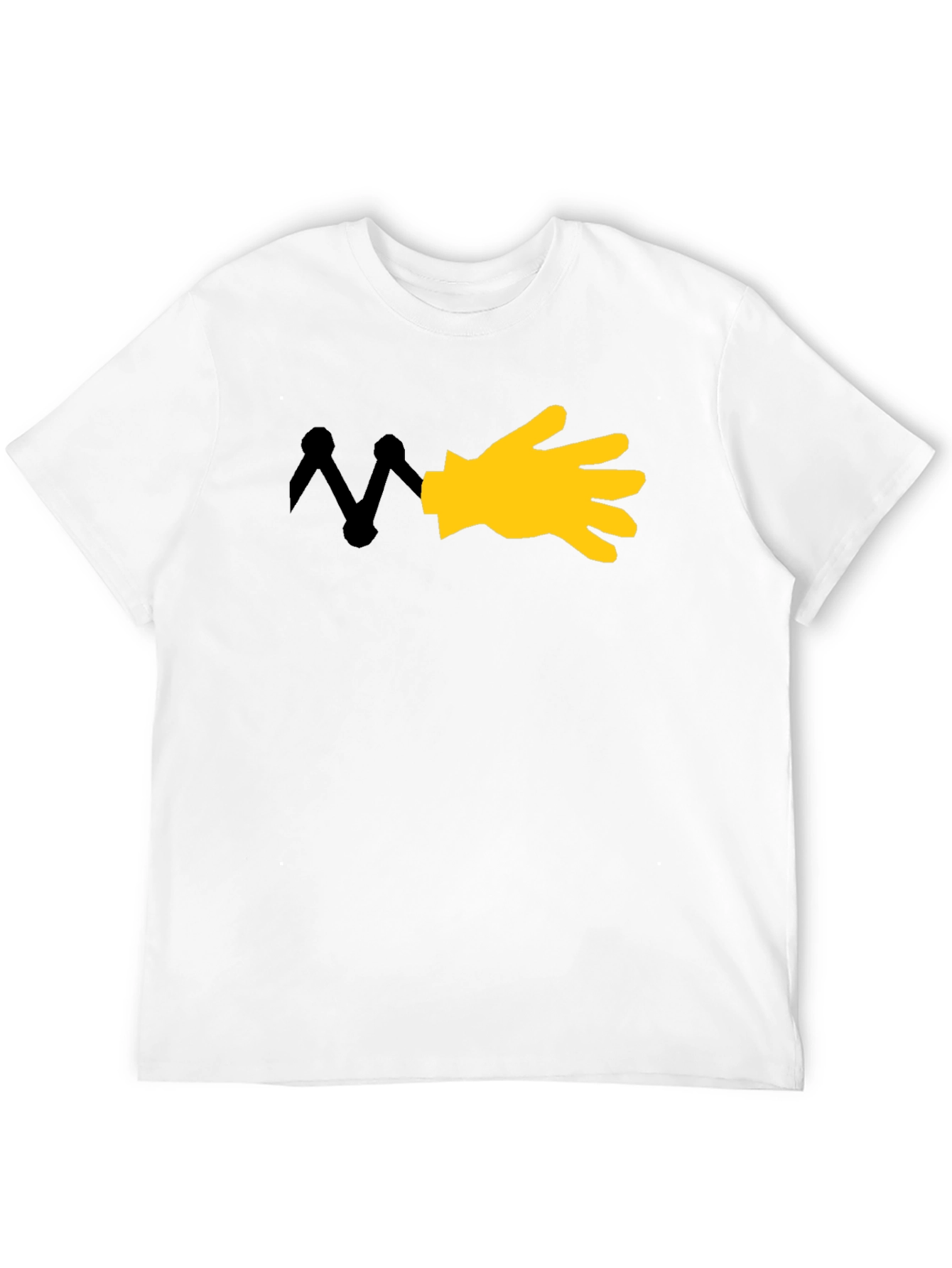 Cartoon Hand Graphic T-Shirt