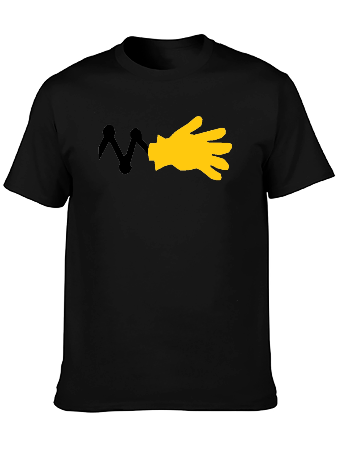 Cartoon Hand Graphic T-Shirt
