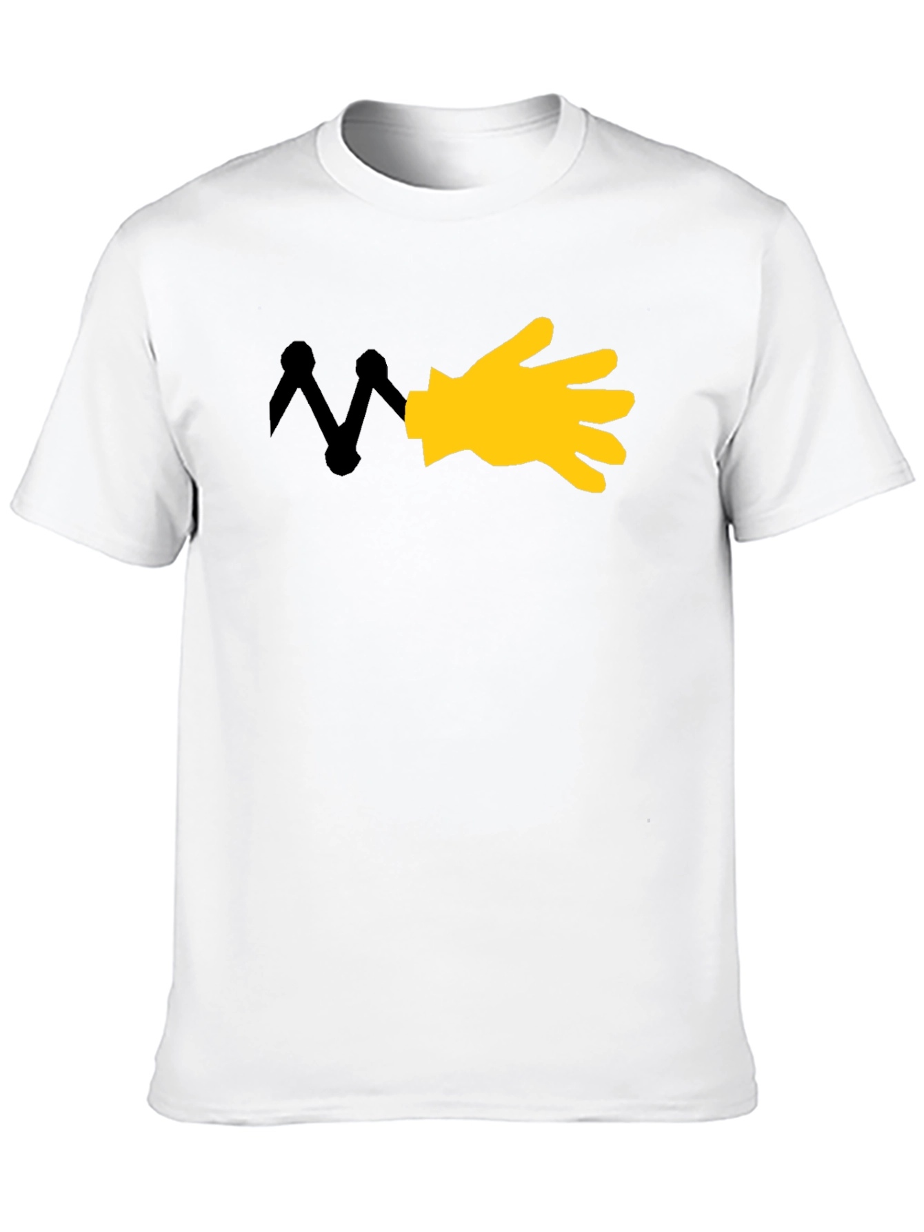 Cartoon Hand Graphic T-Shirt