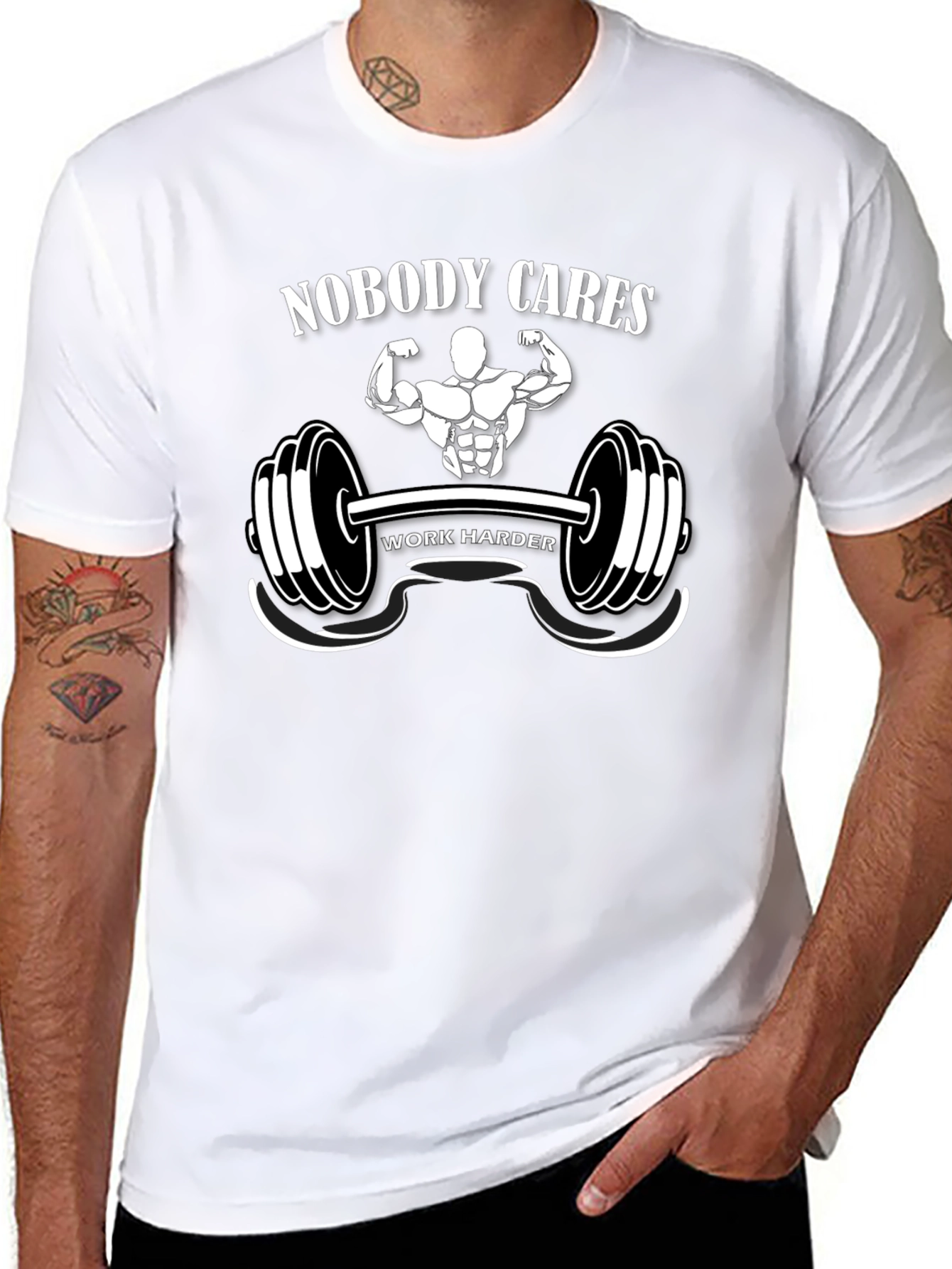 Workout Motivation Graphic Tee