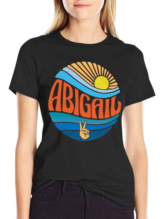 Abigail Retro Wave T-Shirt