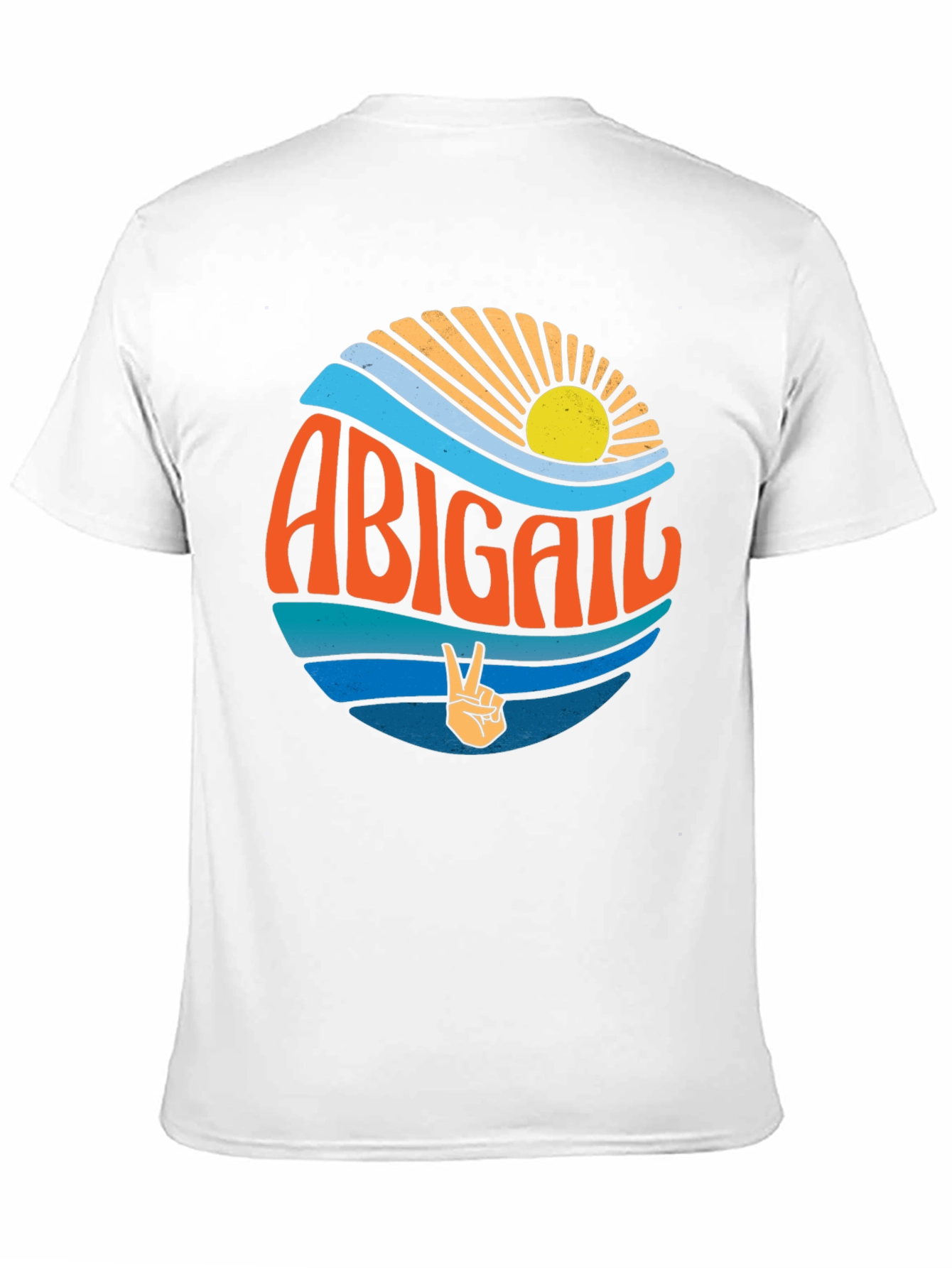 Abigail Retro Wave T-Shirt