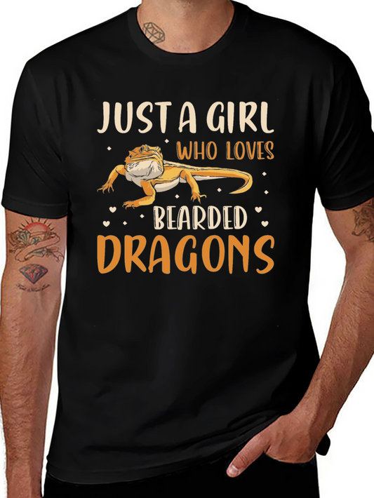 Bearded Dragon Lover Graphic T-Shirt