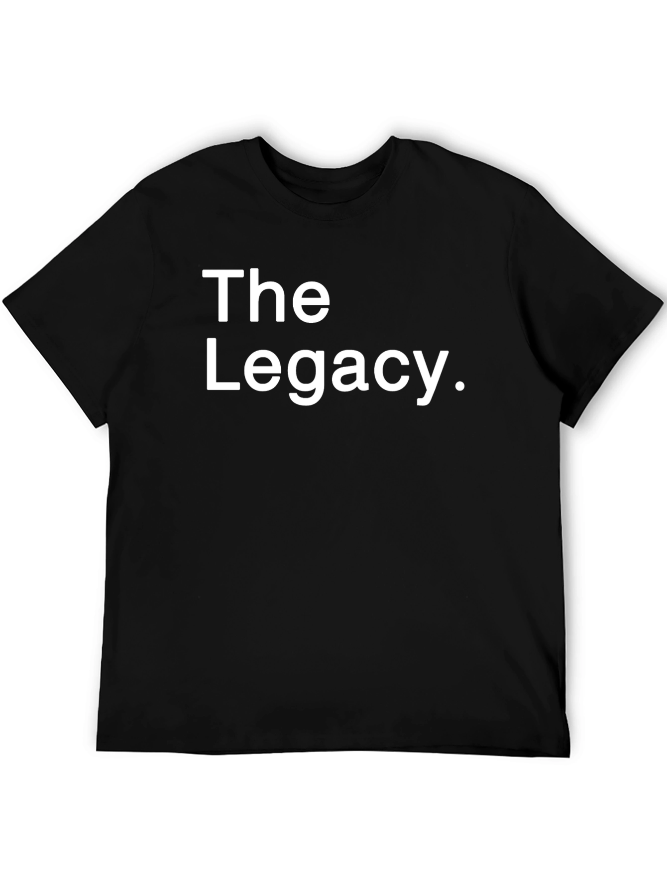 The Legacy Graphic Tee - Stylish Black T-Shirt
