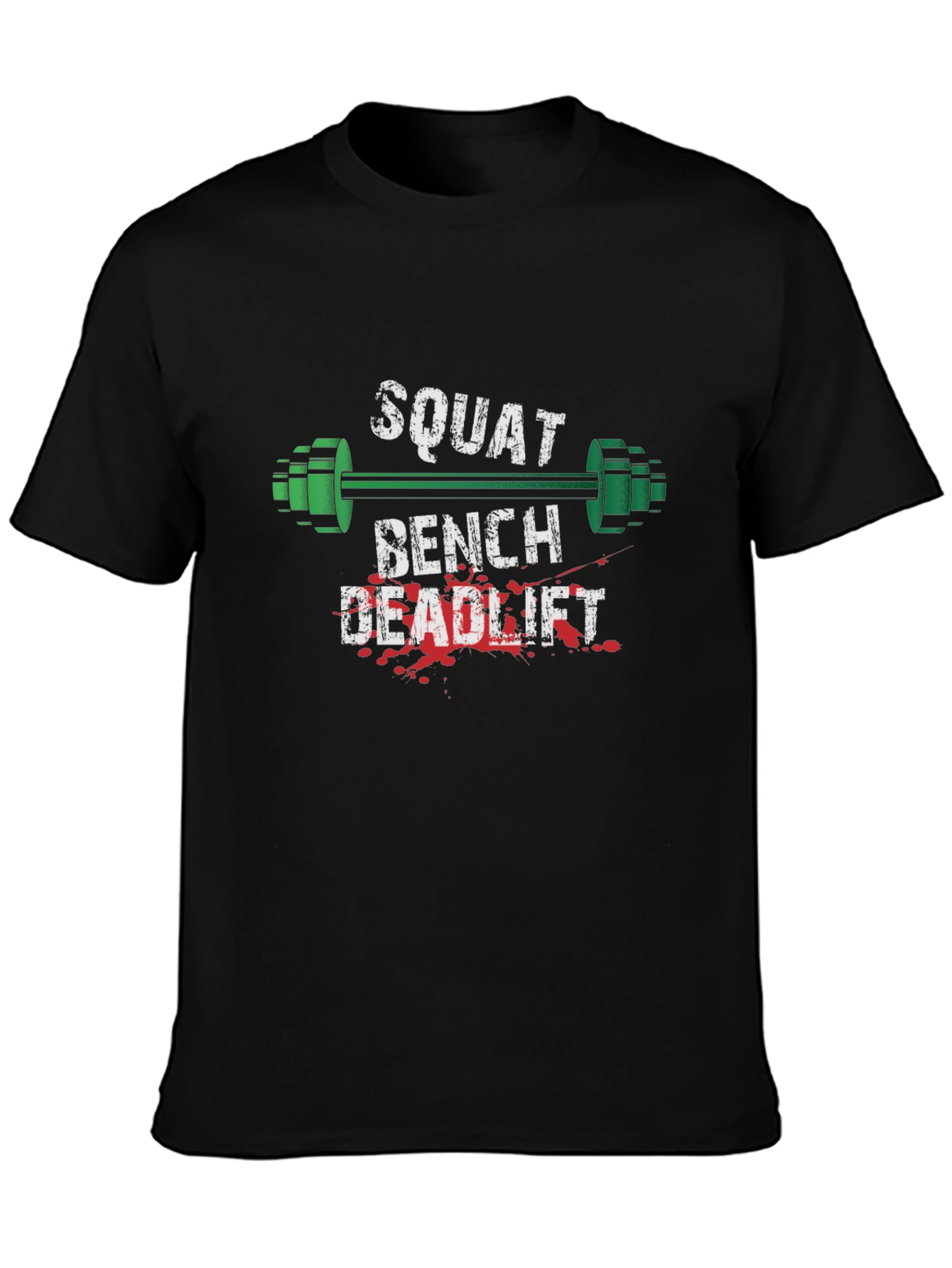 Squat Bench Deadlift Gym Workout T-Shirt