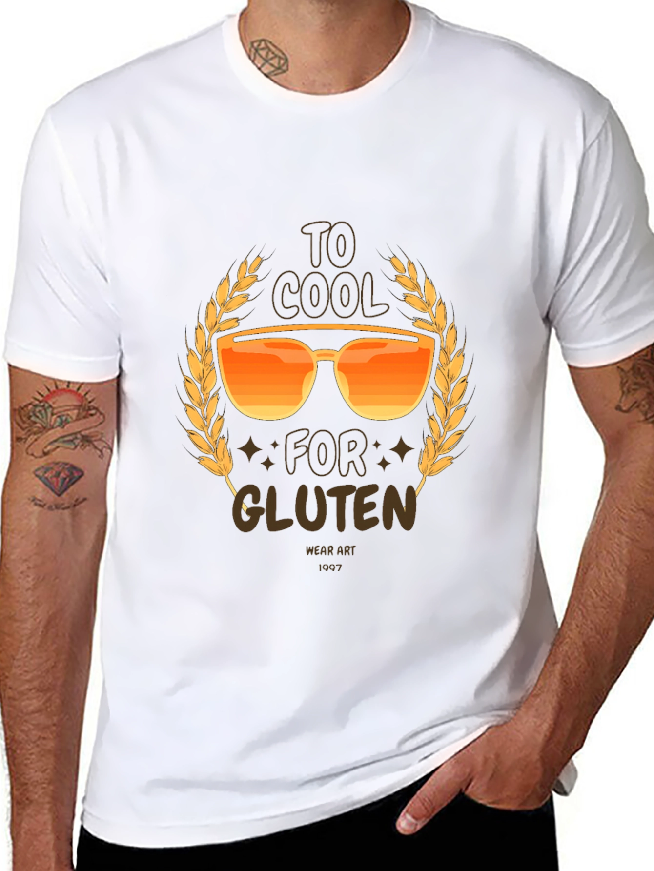 Cool for Gluten T-Shirt - Stylish & Trendy