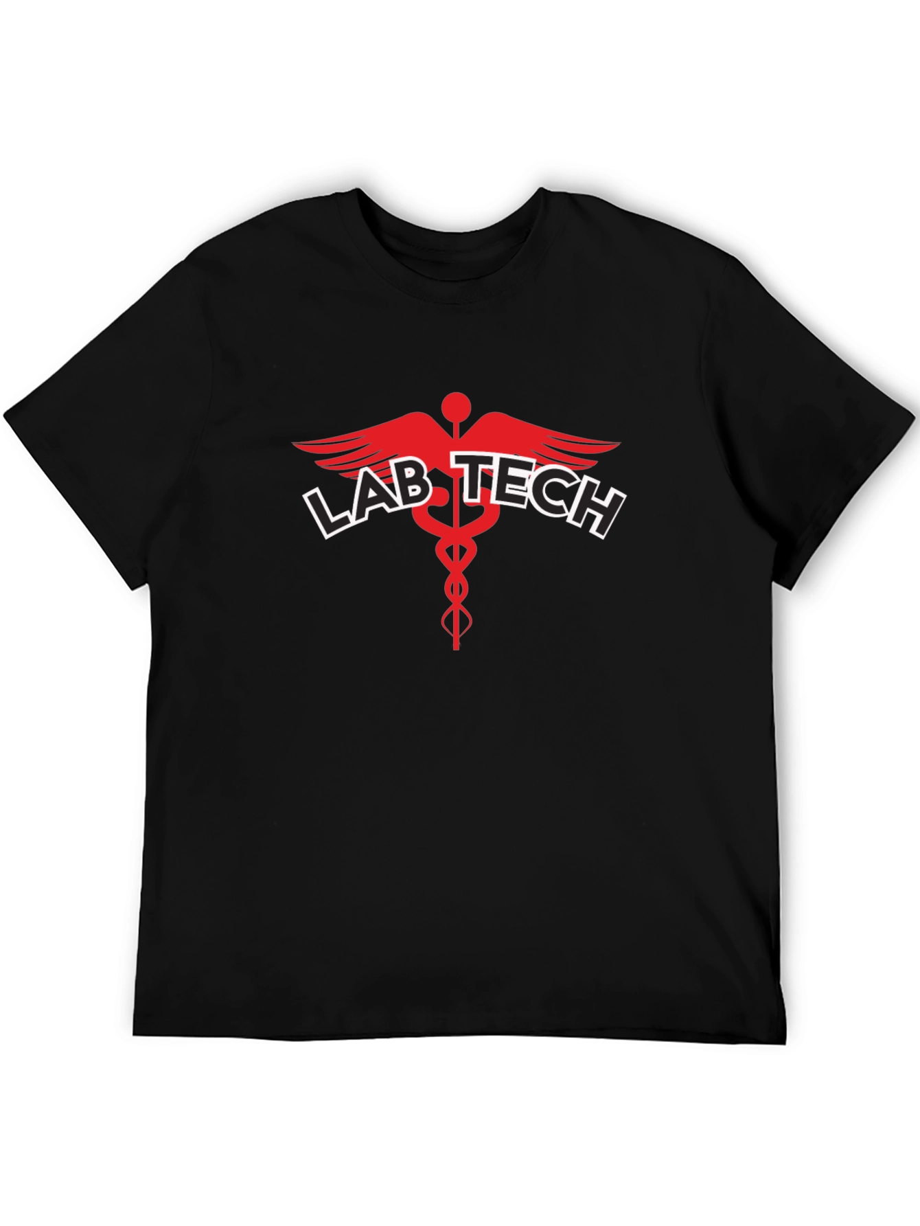 Lab Tech Medical T-Shirt - Black