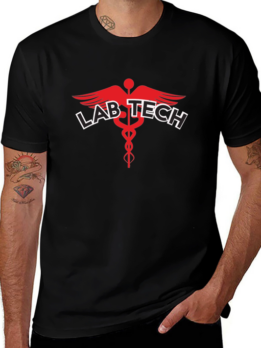 Lab Tech Medical T-Shirt - Black