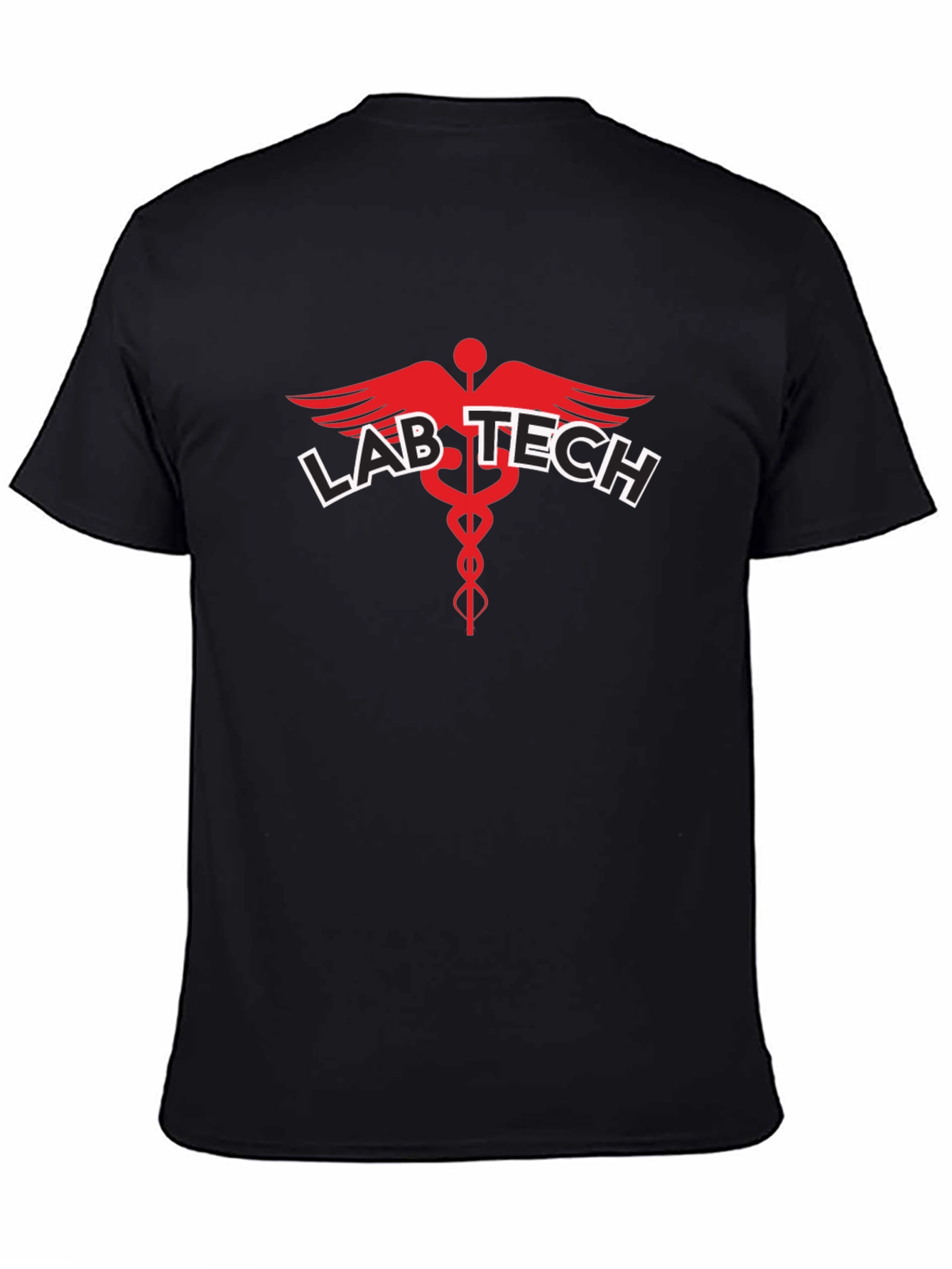 Lab Tech Medical T-Shirt - Black