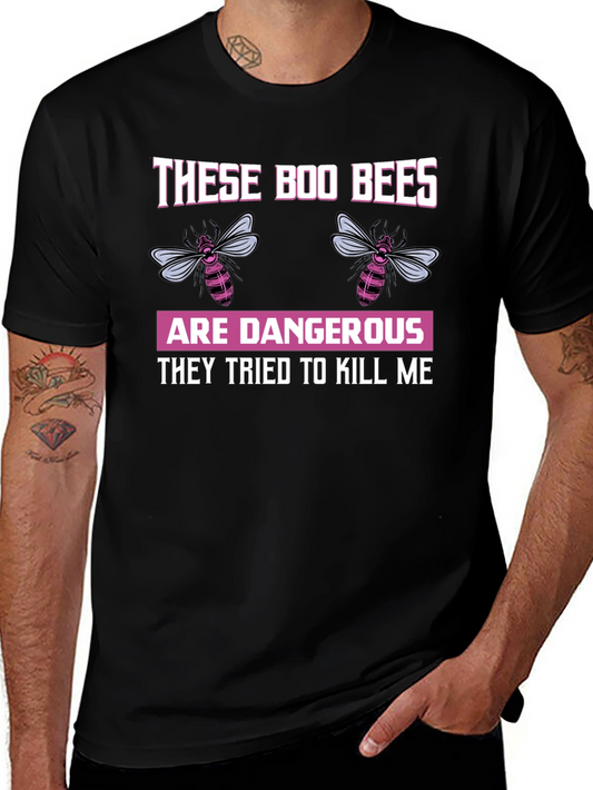 Boo Bees T-Shirt - Funny Halloween Bee Design