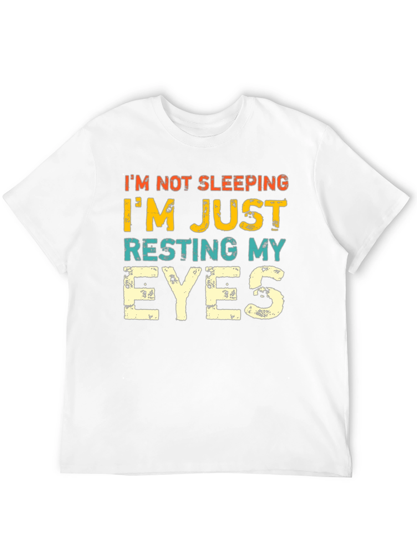 Resting My Eyes Funny Graphic Tee