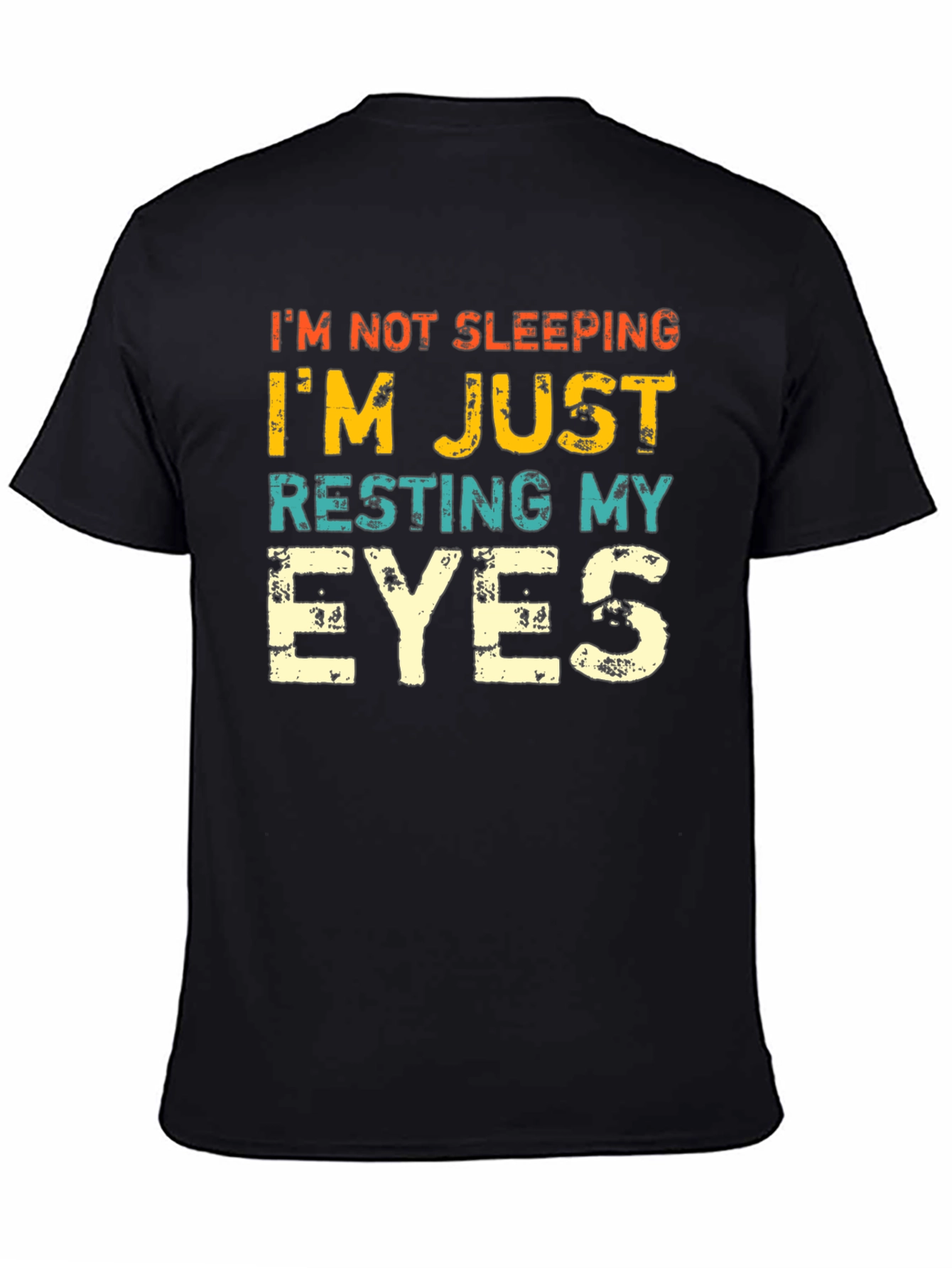 Resting My Eyes Funny Graphic Tee