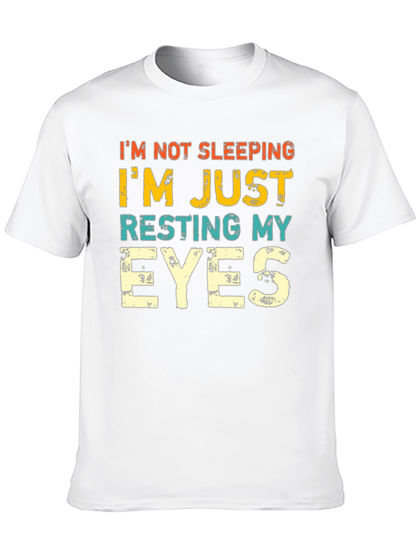 Resting My Eyes Funny Graphic Tee