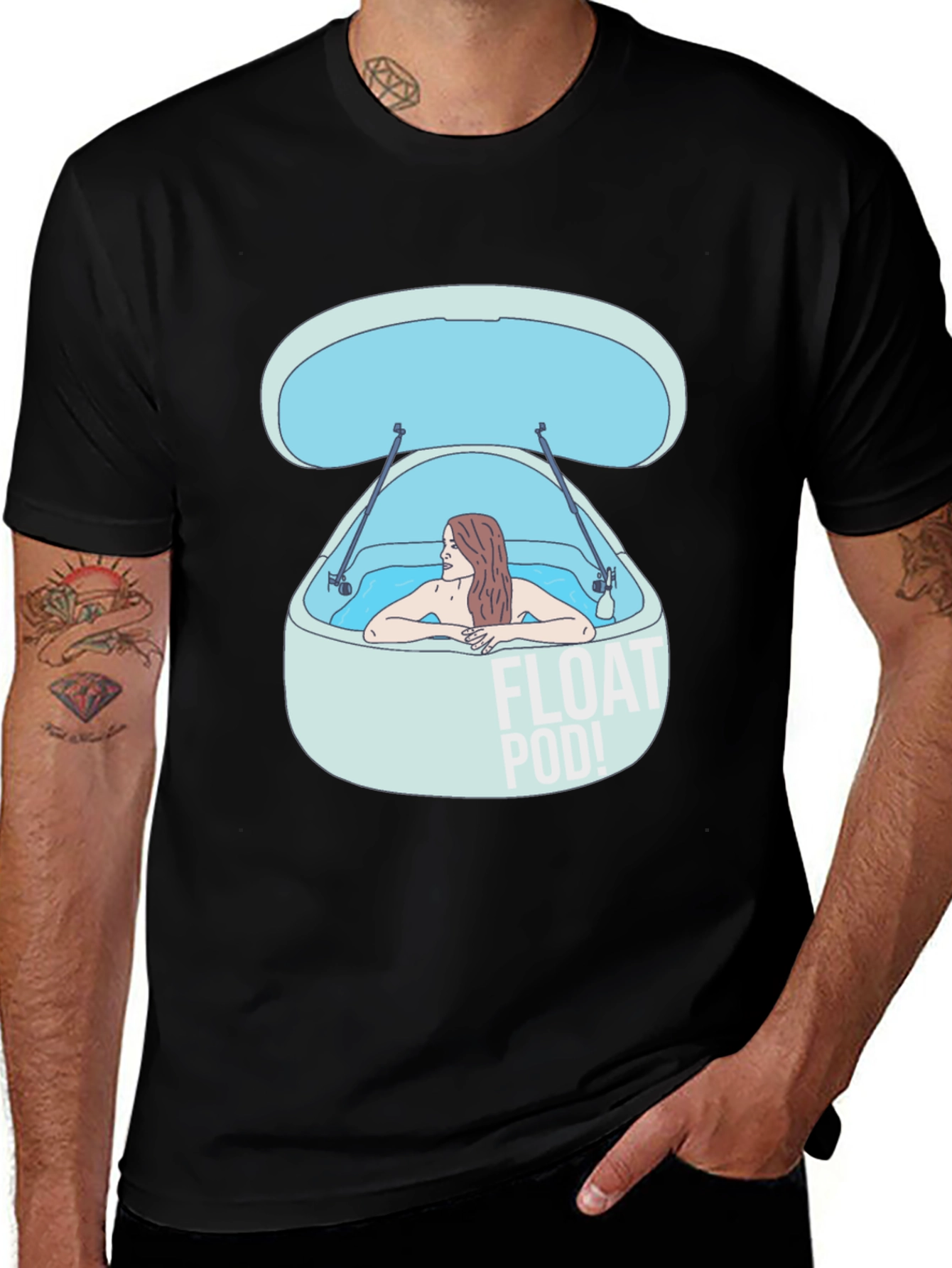 Float Pod T-Shirt Relaxation Graphic Tee