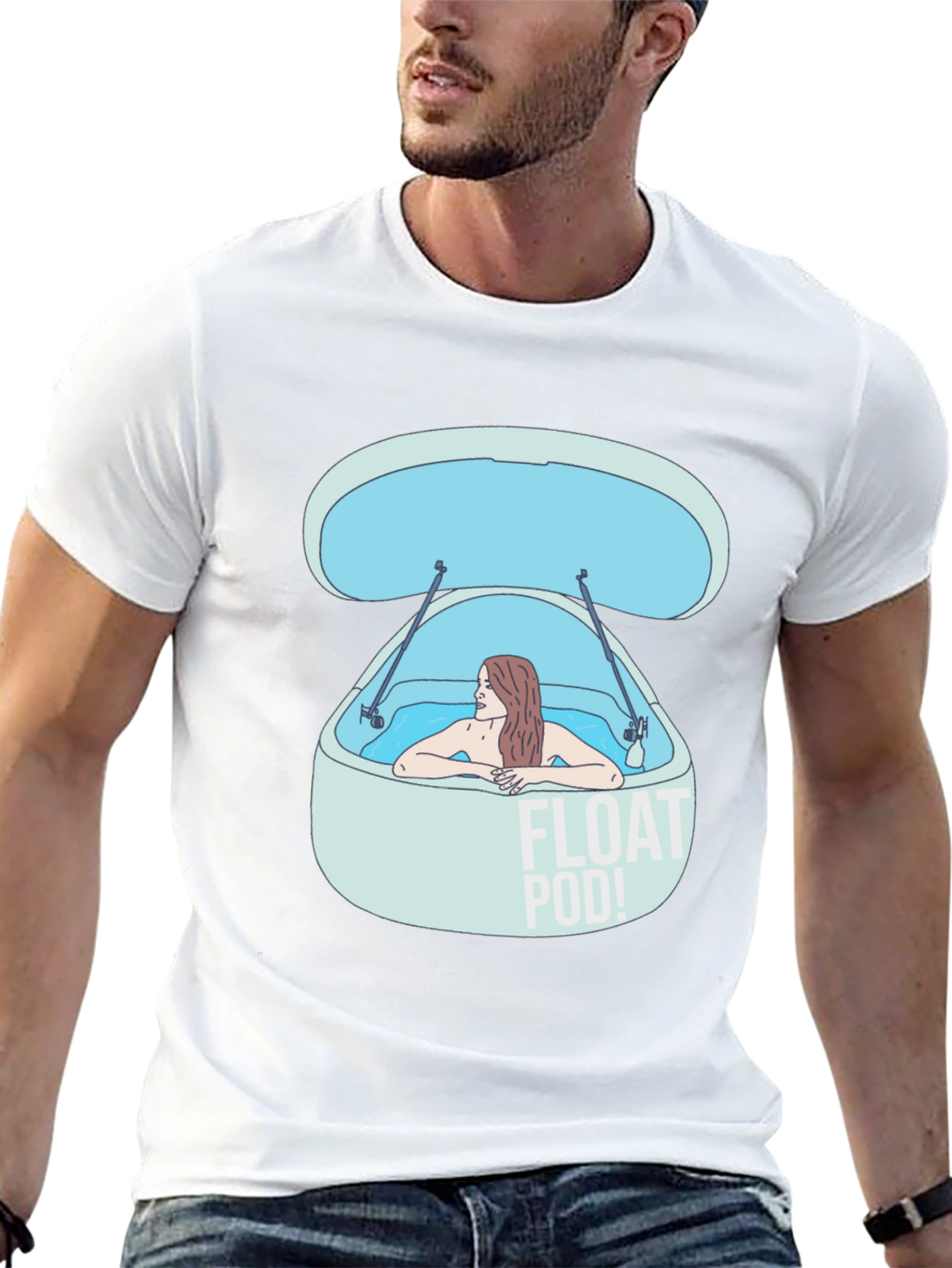 Float Pod T-Shirt Relaxation Graphic Tee