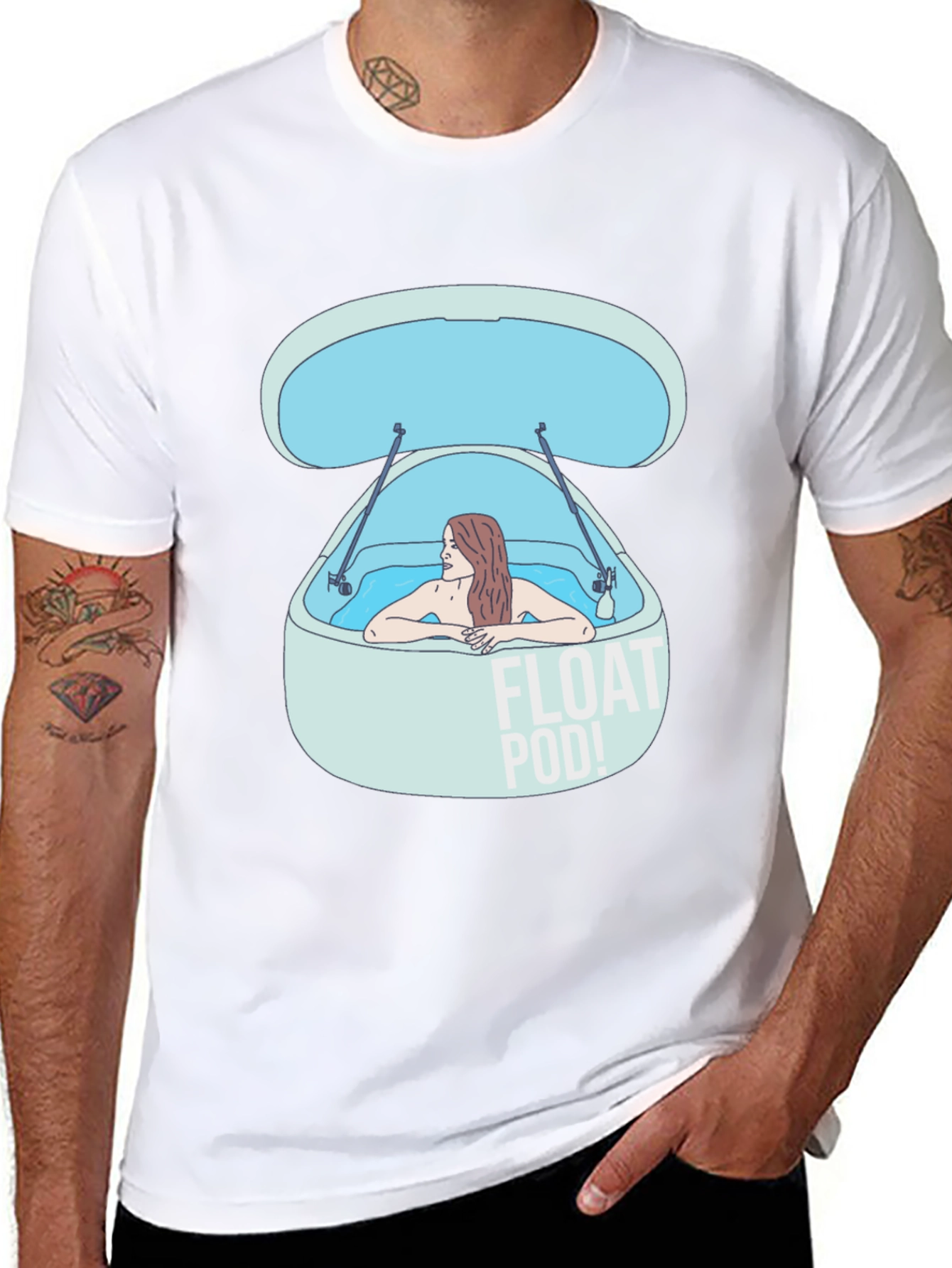Float Pod T-Shirt Relaxation Graphic Tee
