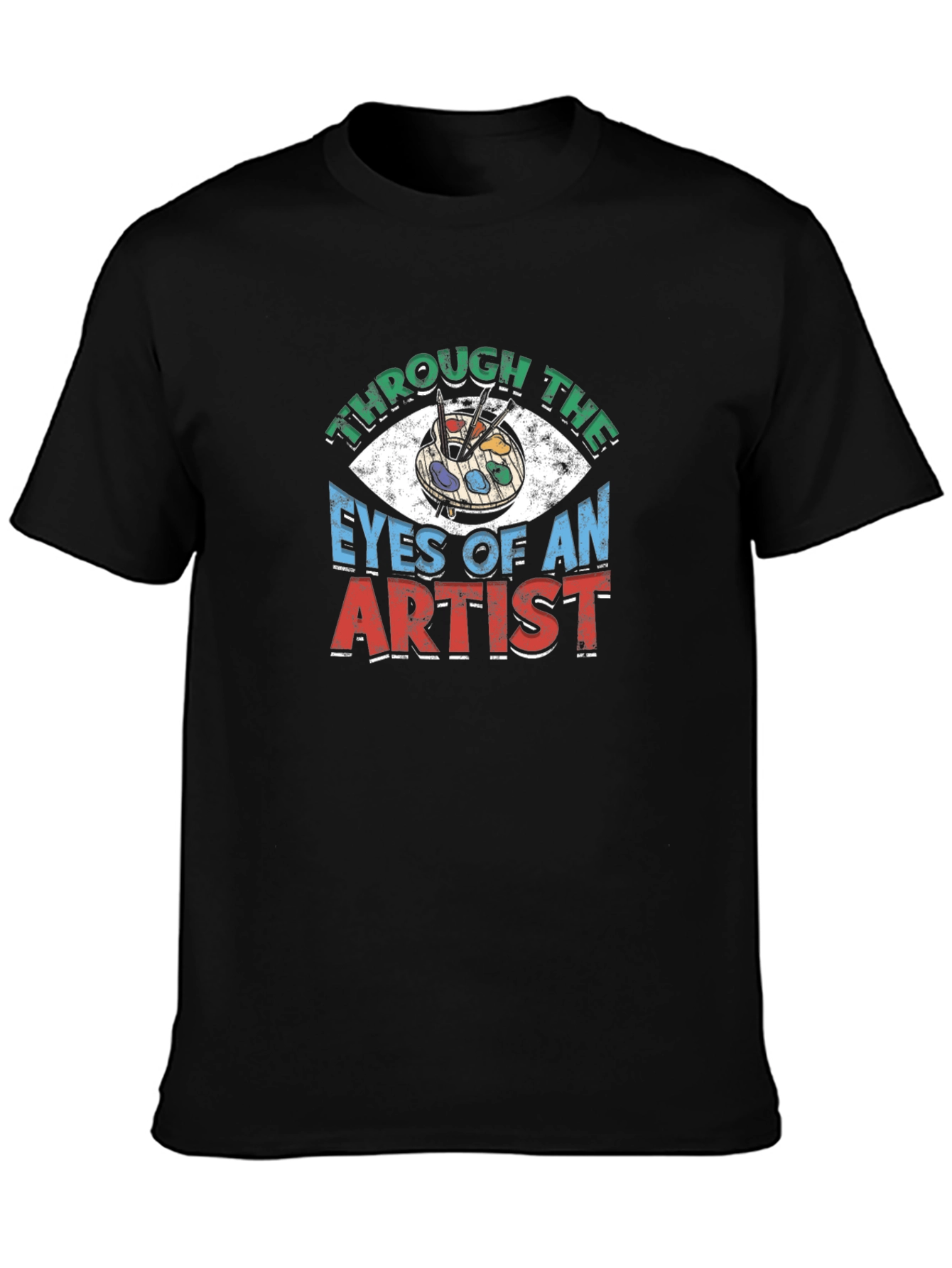 Artists Eye Graphic Tee - Creative Vision T-Shirt