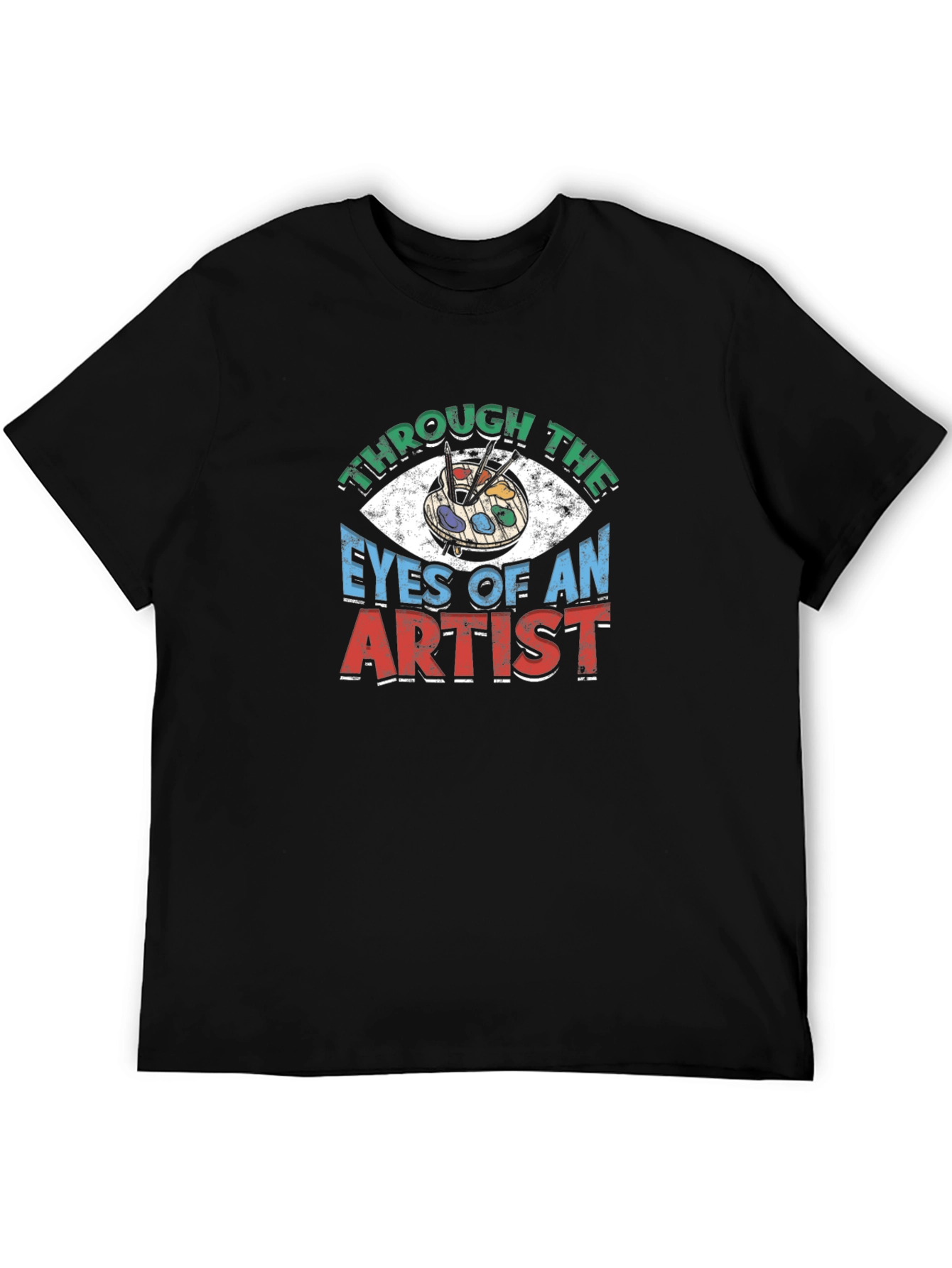 Artists Eye Graphic Tee - Creative Vision T-Shirt