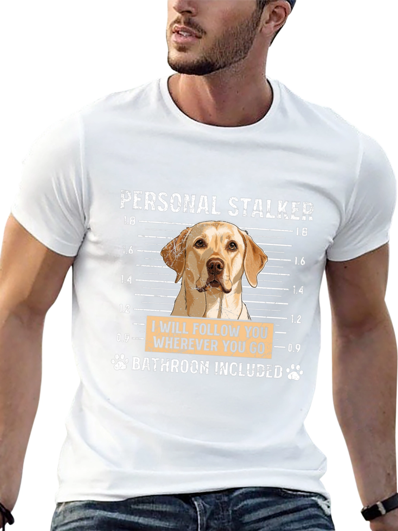 Personal Stalker Dog T-Shirt