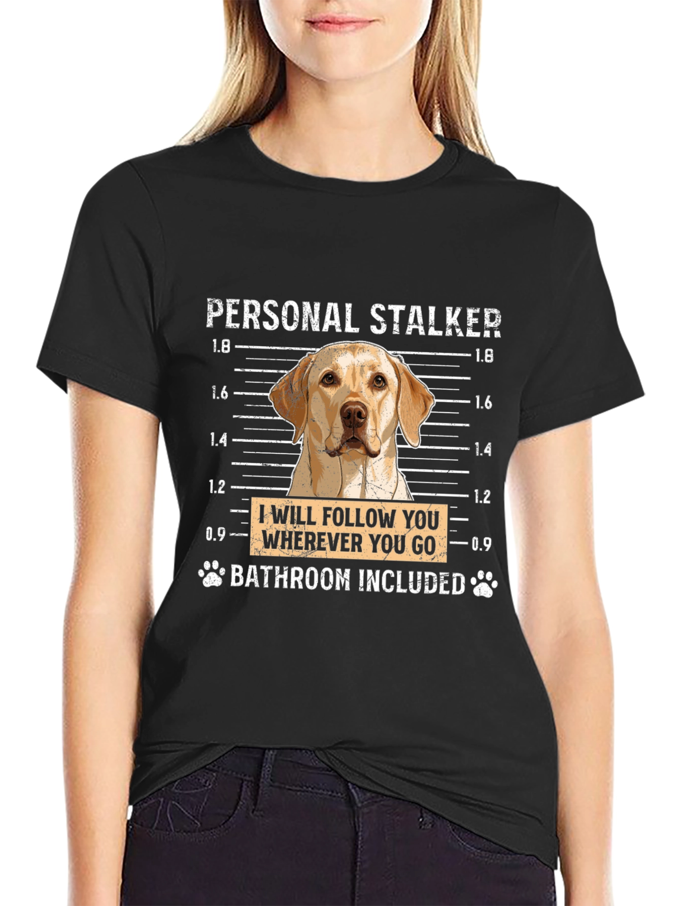 Personal Stalker Dog T-Shirt