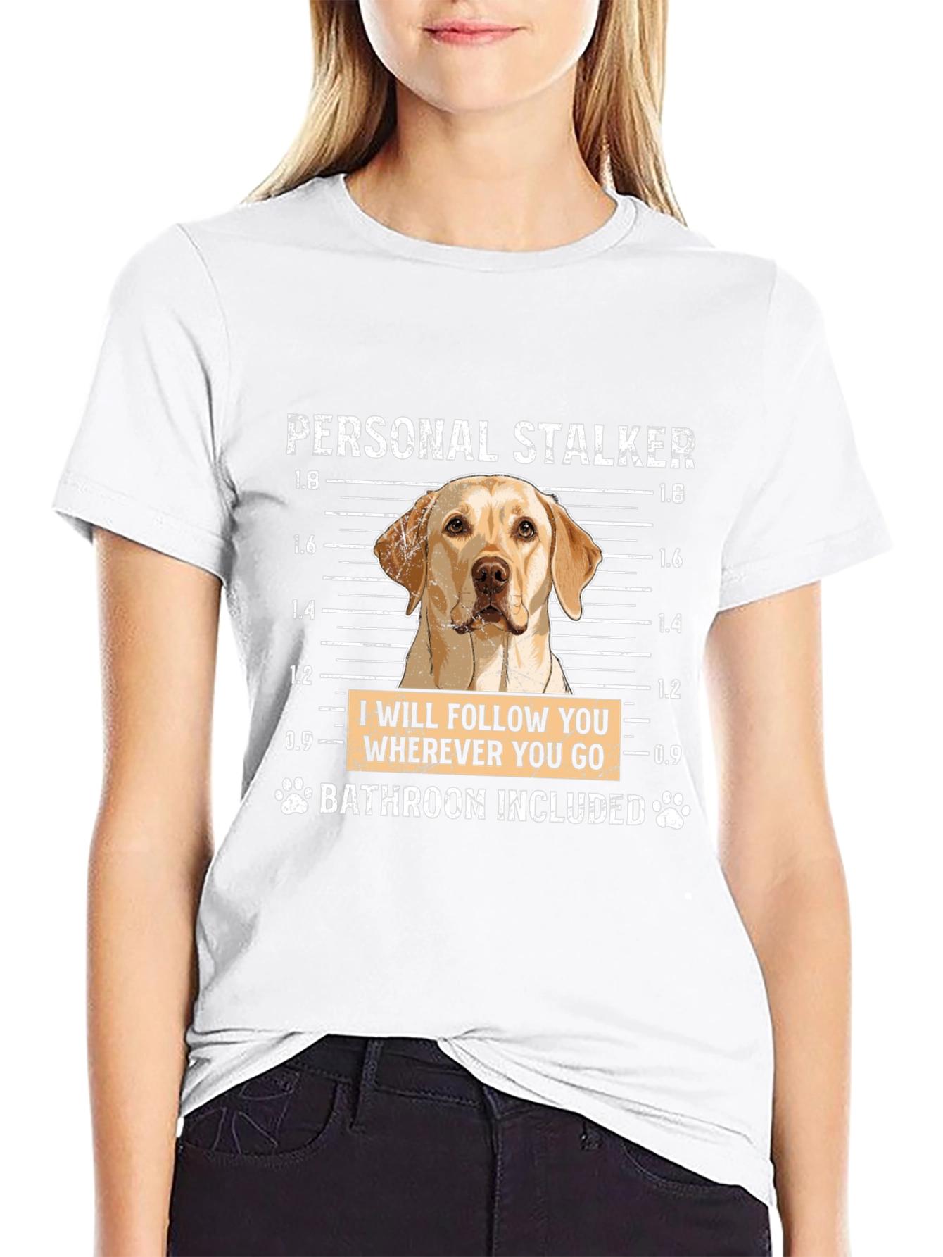 Personal Stalker Dog T-Shirt