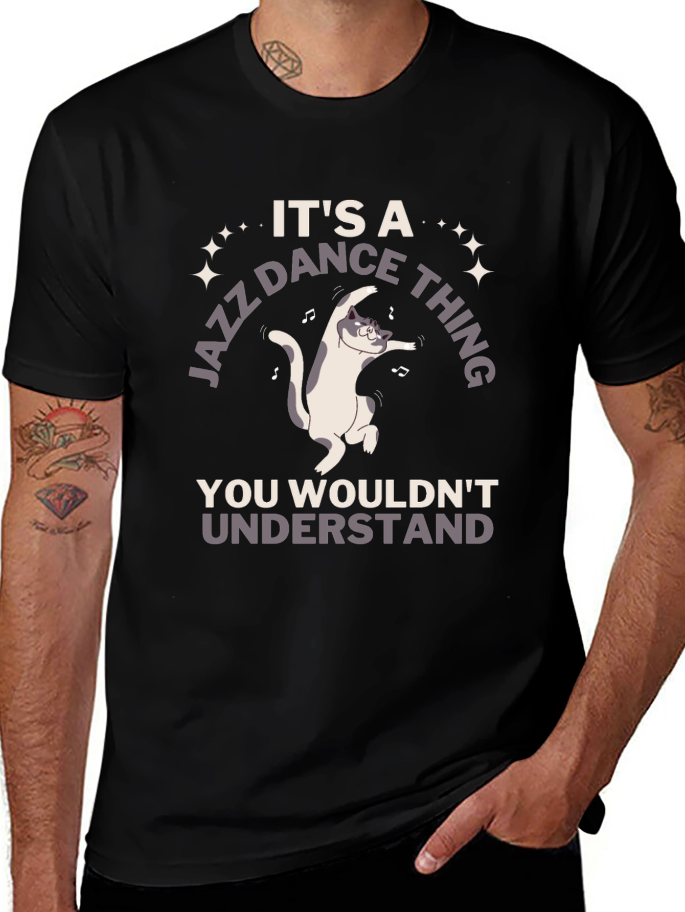 Jazz Dance Cat T-Shirt - You Wouldnt Understand!