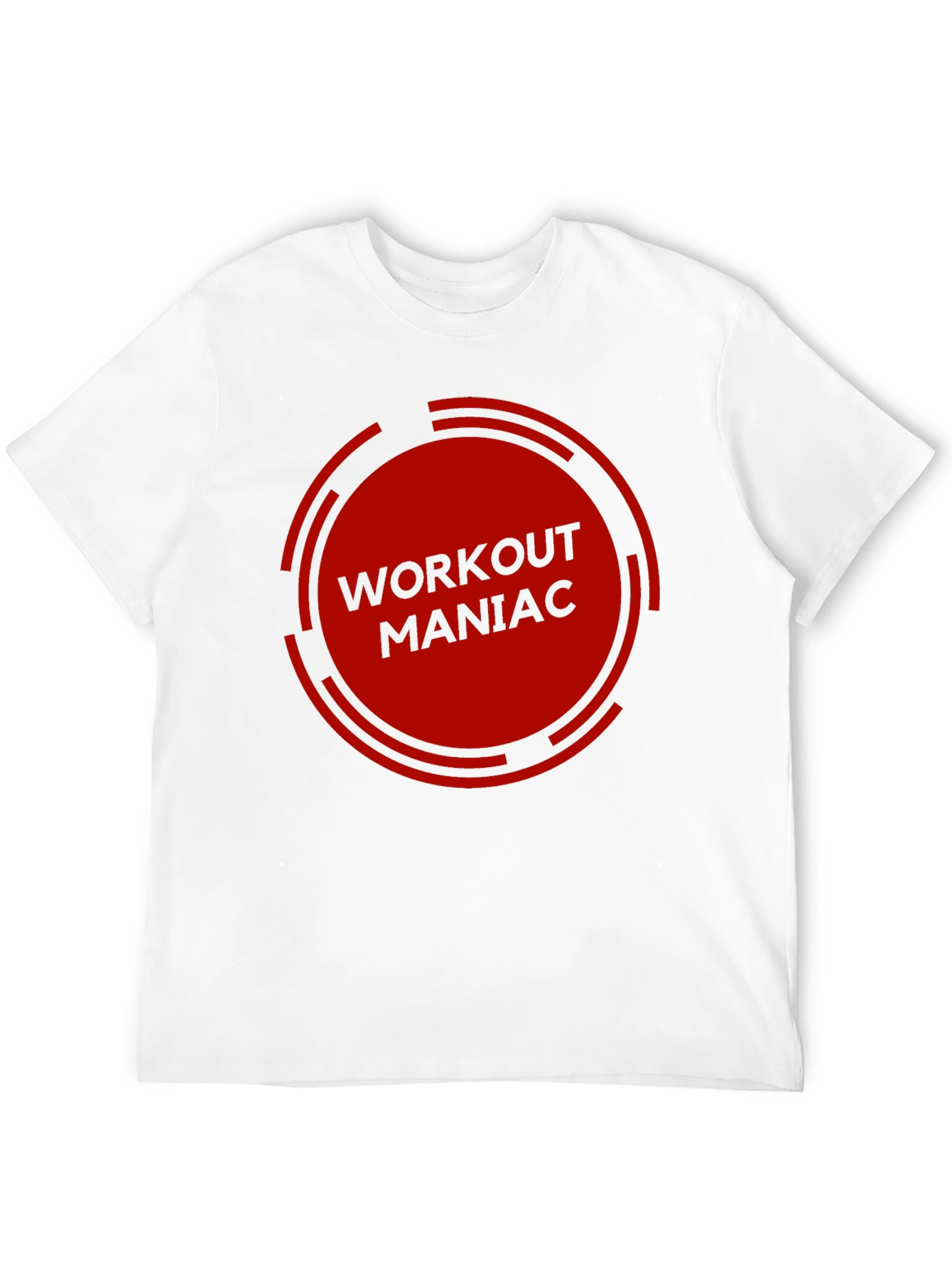 Workout Maniac Graphic Tee - Gym Motivation