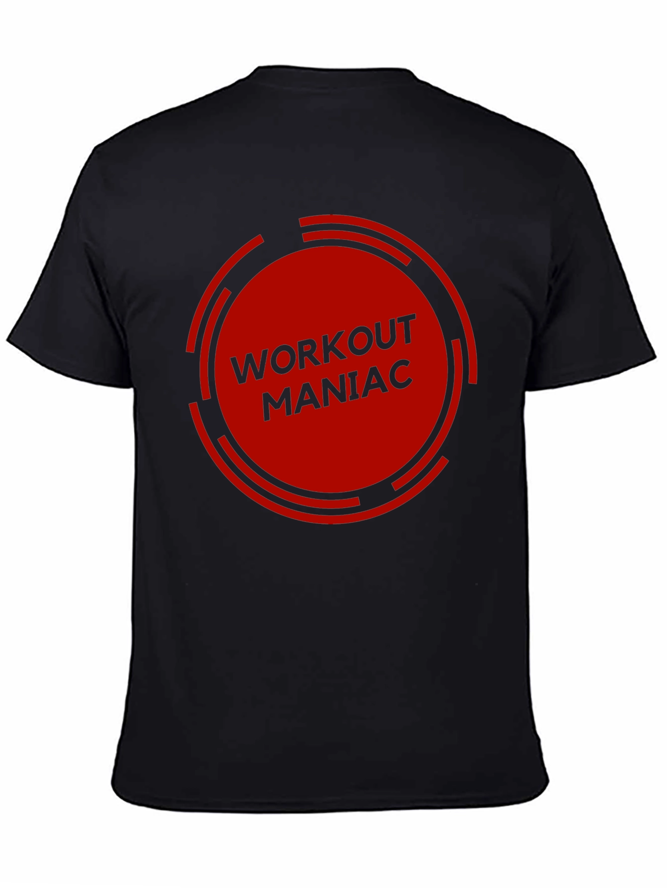 Workout Maniac Graphic Tee - Gym Motivation