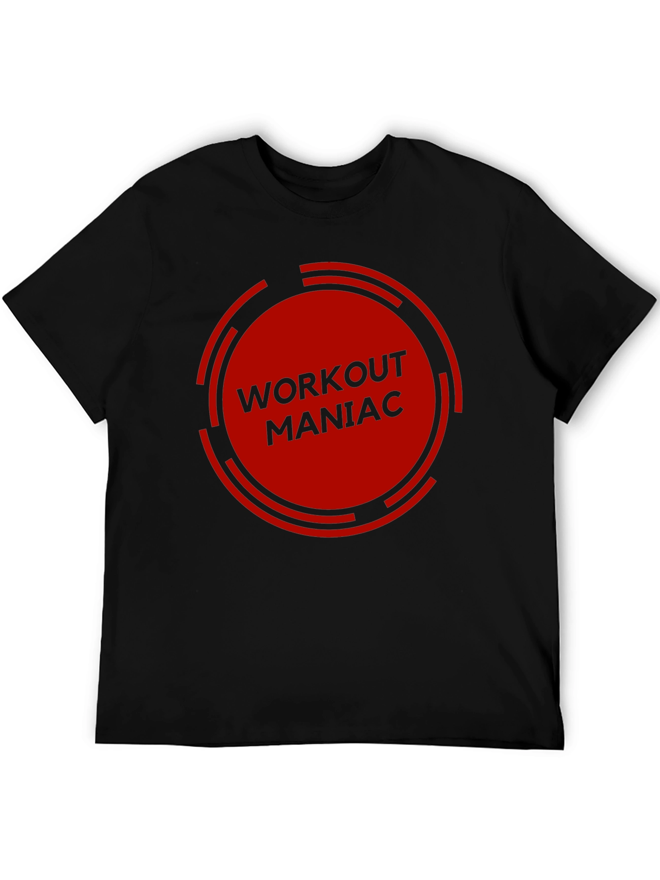 Workout Maniac Graphic Tee - Gym Motivation