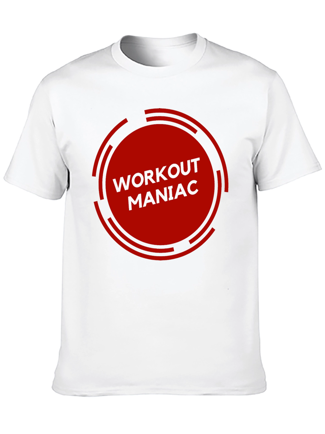 Workout Maniac Graphic Tee - Gym Motivation