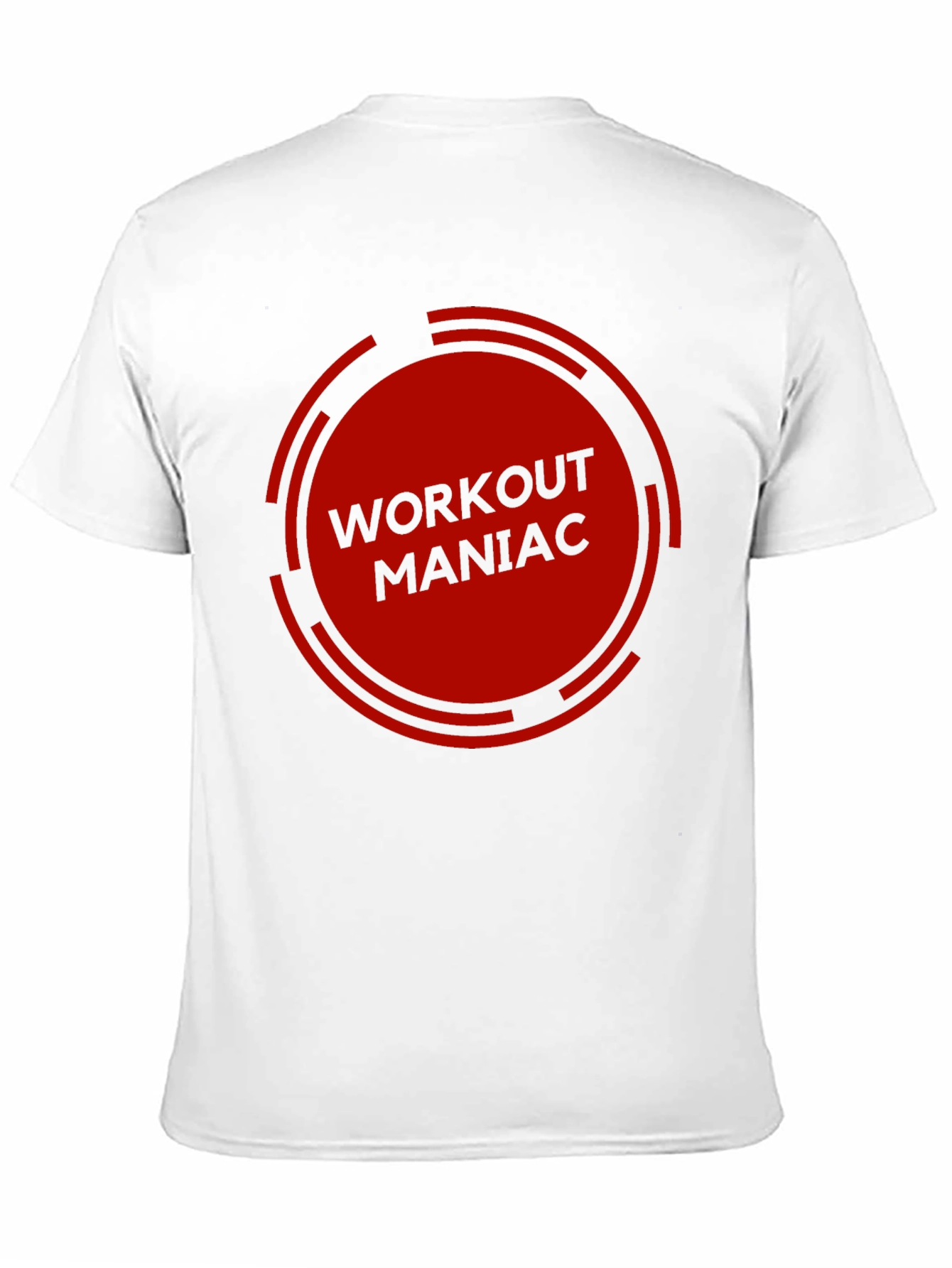 Workout Maniac Graphic Tee - Gym Motivation