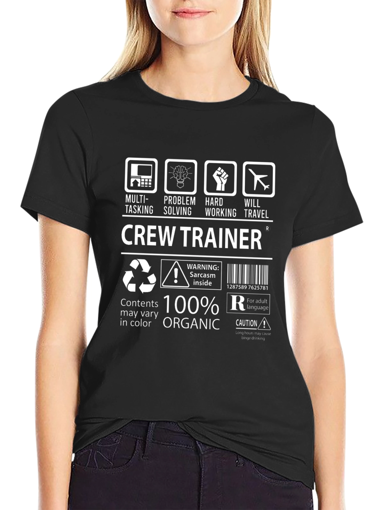 Crew Trainer 100% Organic T-Shirt