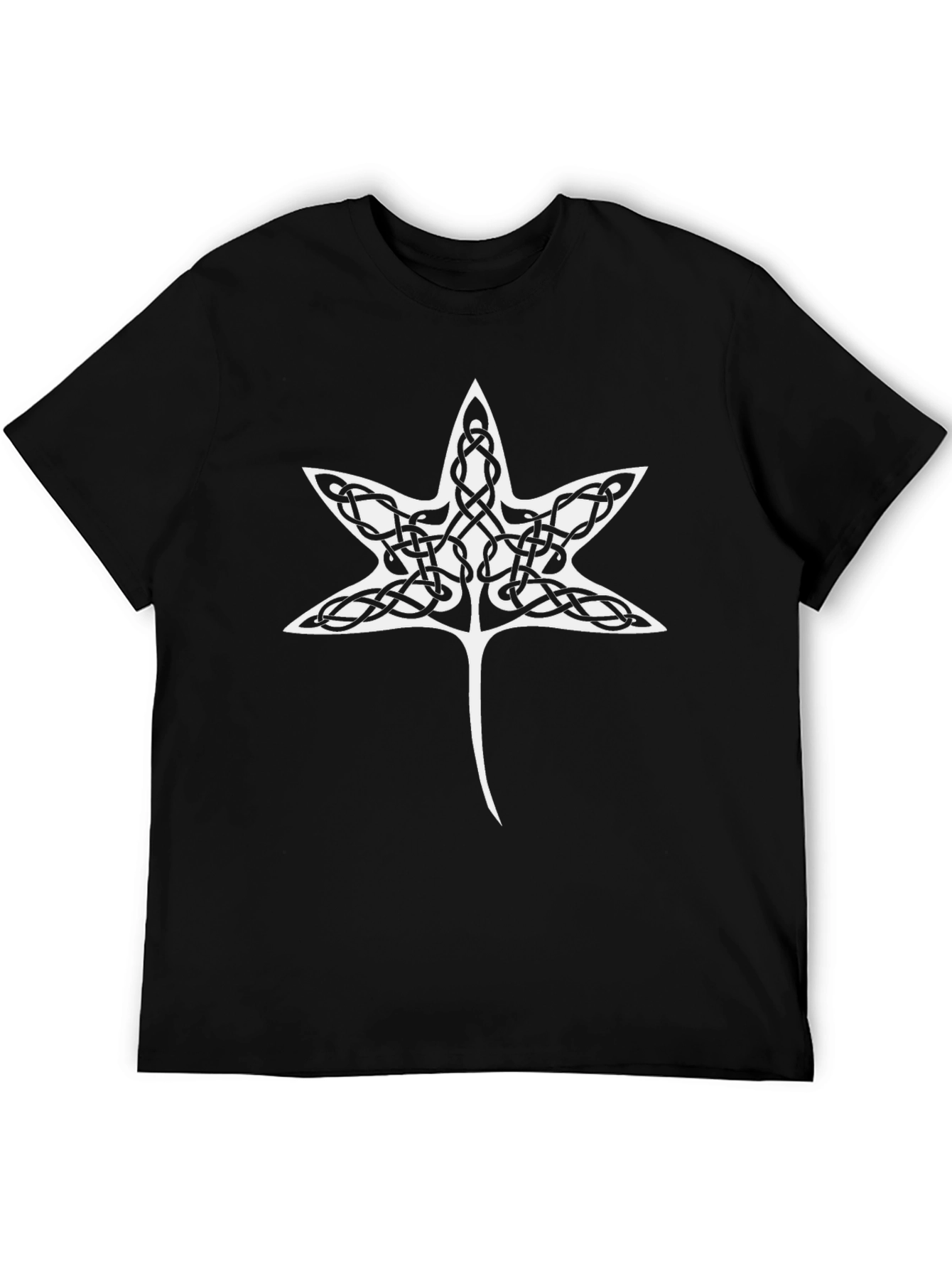 Celtic Knot Star T-Shirt - Black